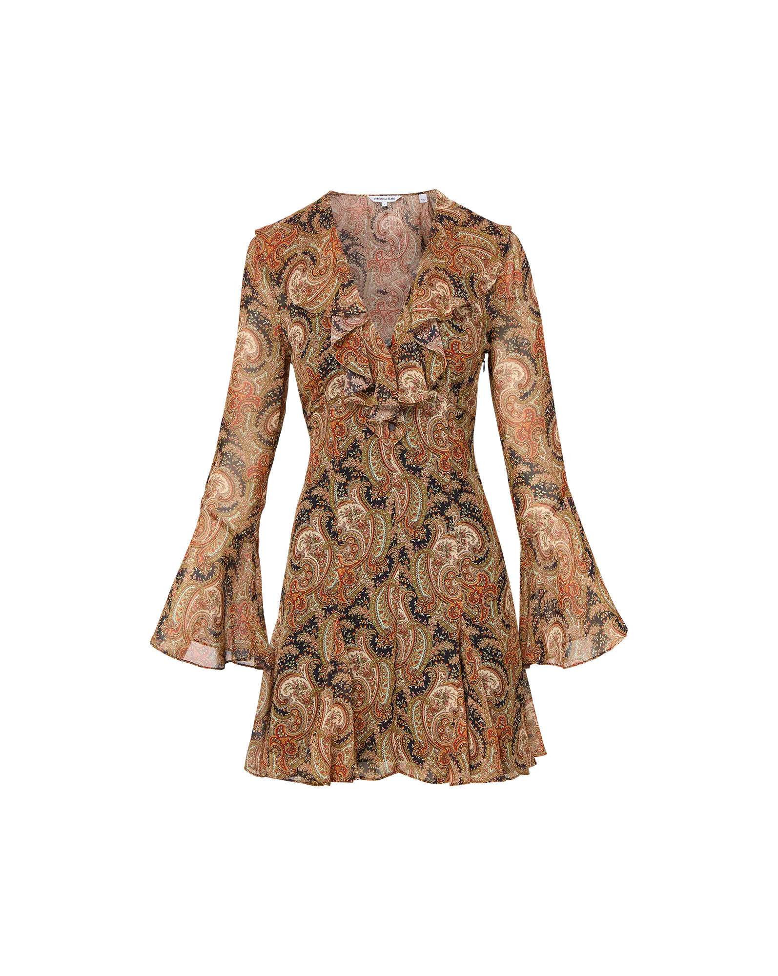 Adrienne Silk Mini Dress - Image 8