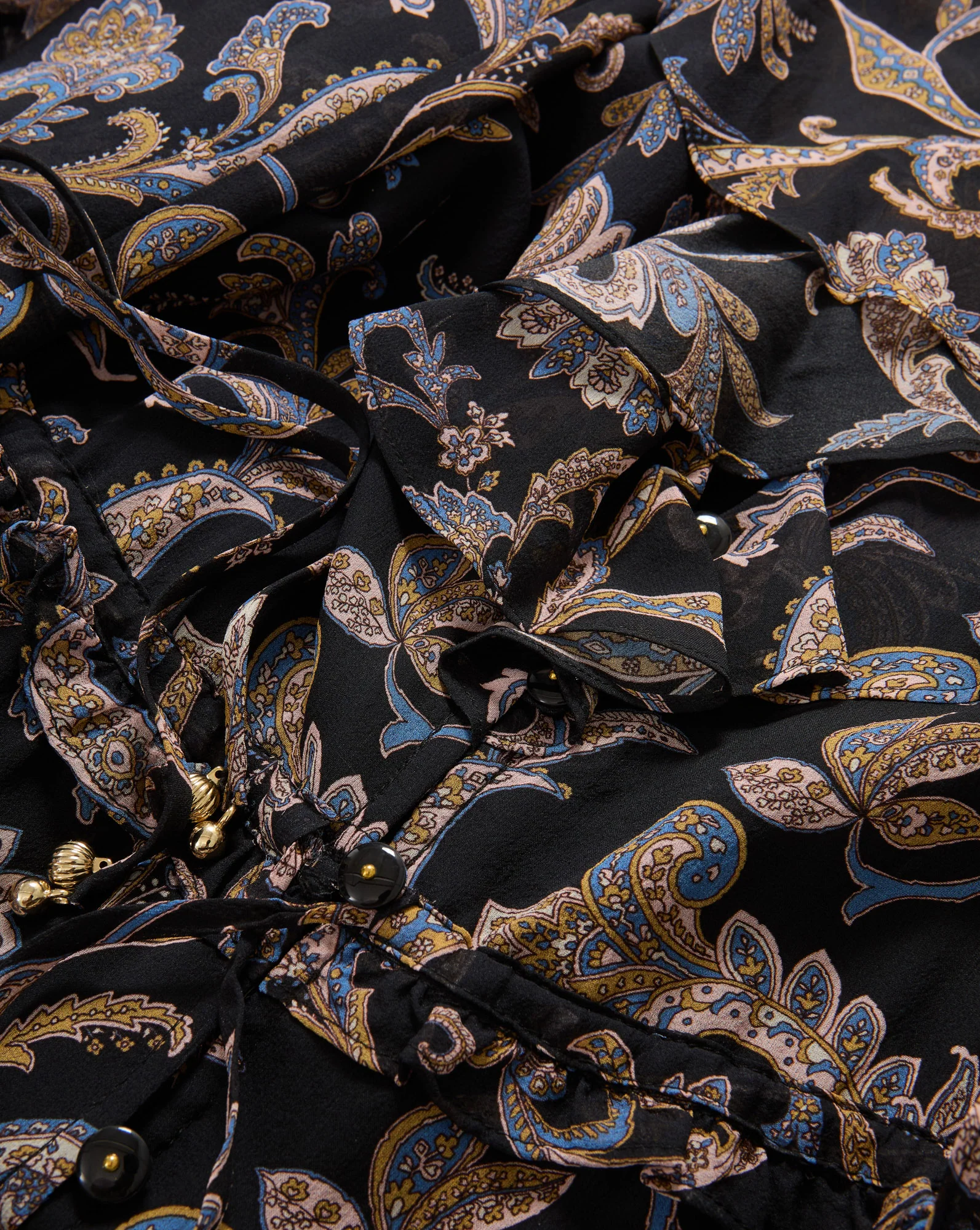 Akara Silk Maxi Dress - Image 3
