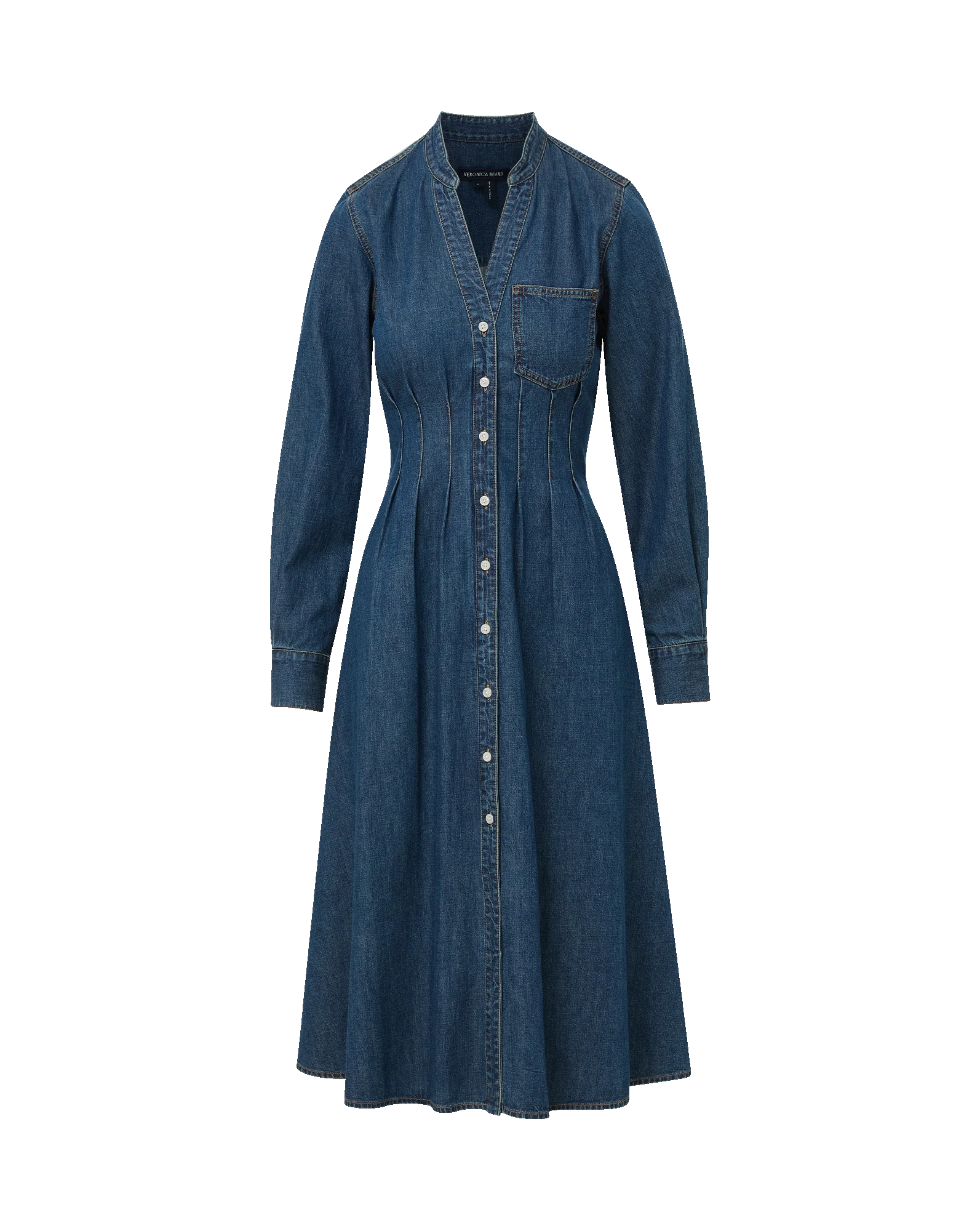 Arcadia Denim Shirtdress - Image 6