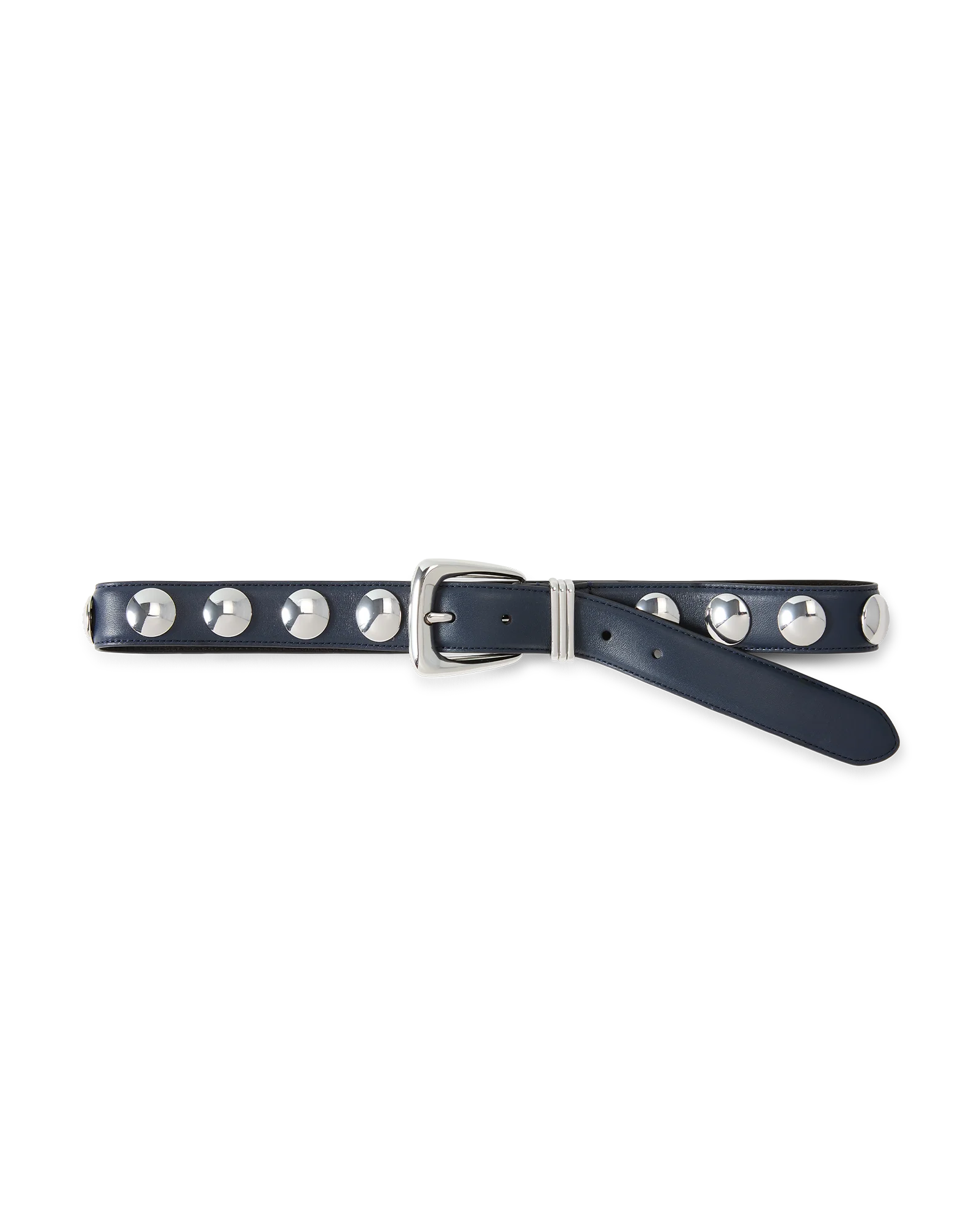Arch Studded Leather Belt - Image 5