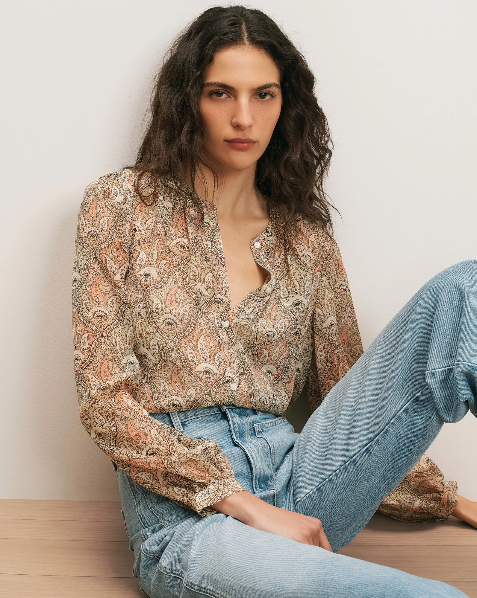 Ashlynn Silk Blouse
