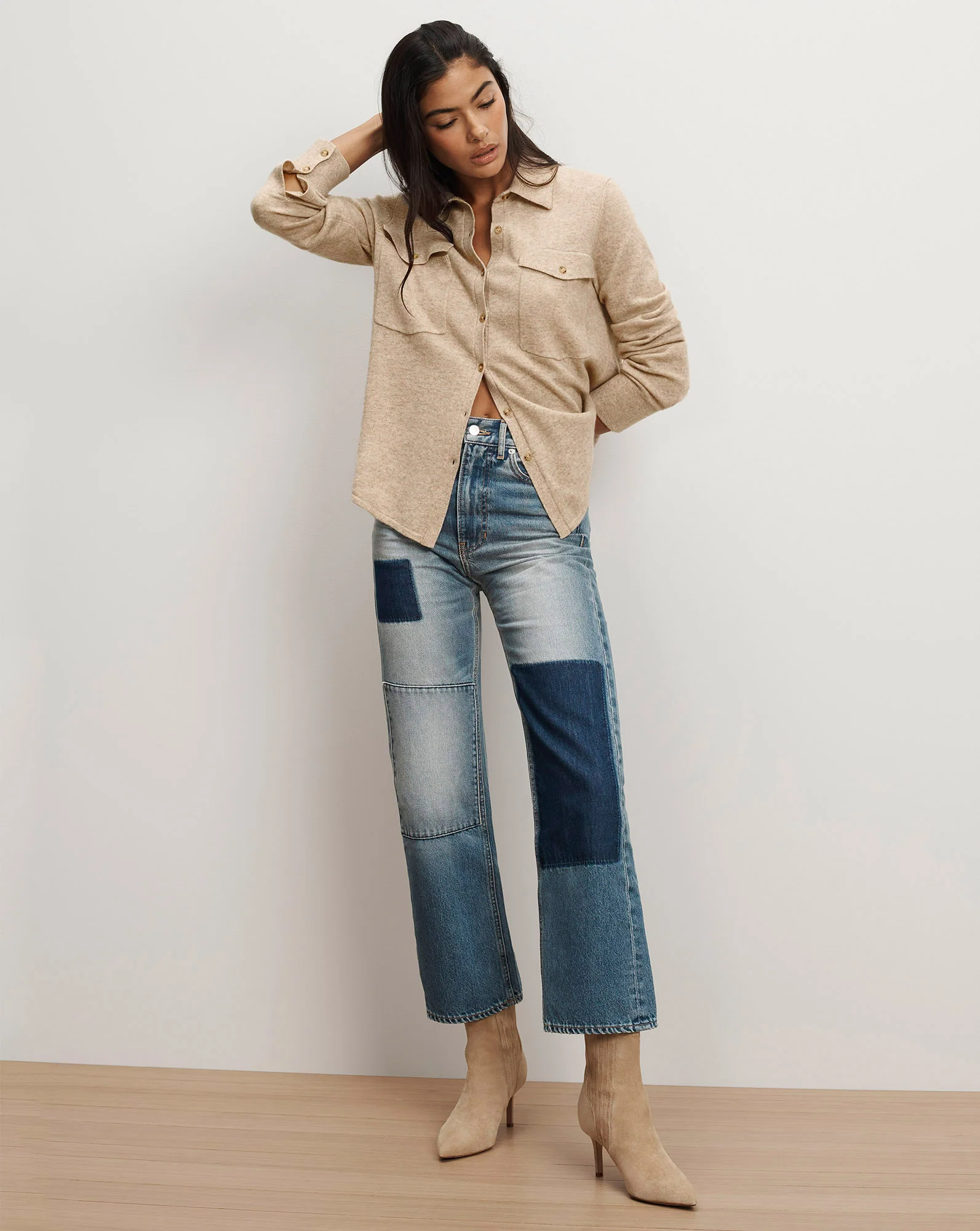 Ayton Wool-Cashmere Knit Top - Image 2