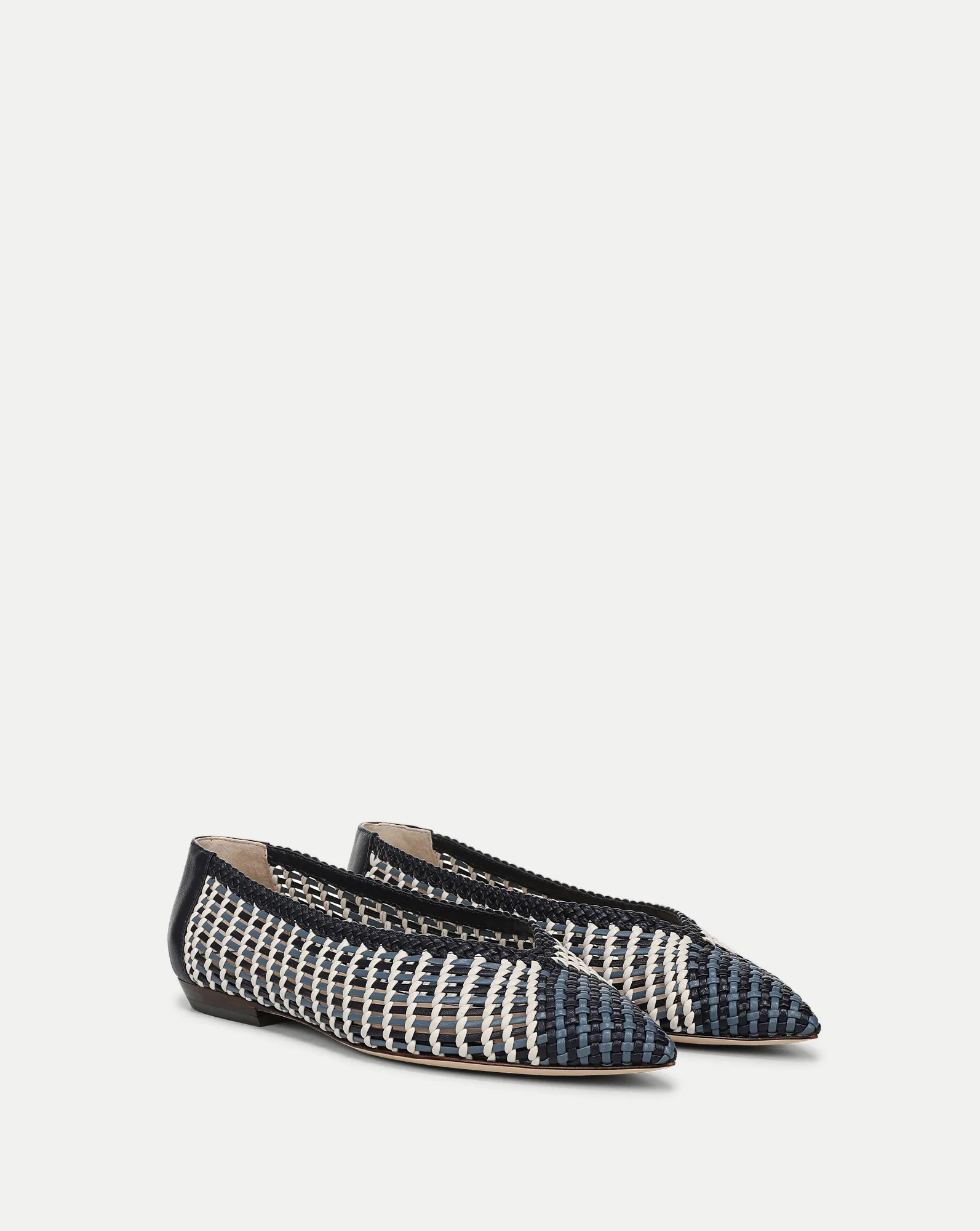 Bancroft Woven Leather Flat - Image 3