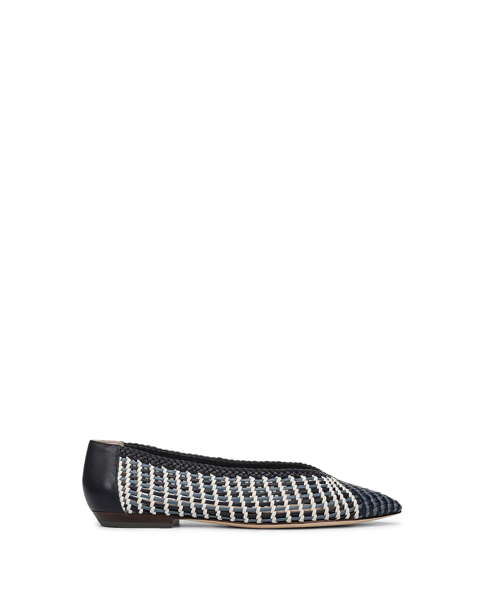 Bancroft Woven Leather Flat - Image 6