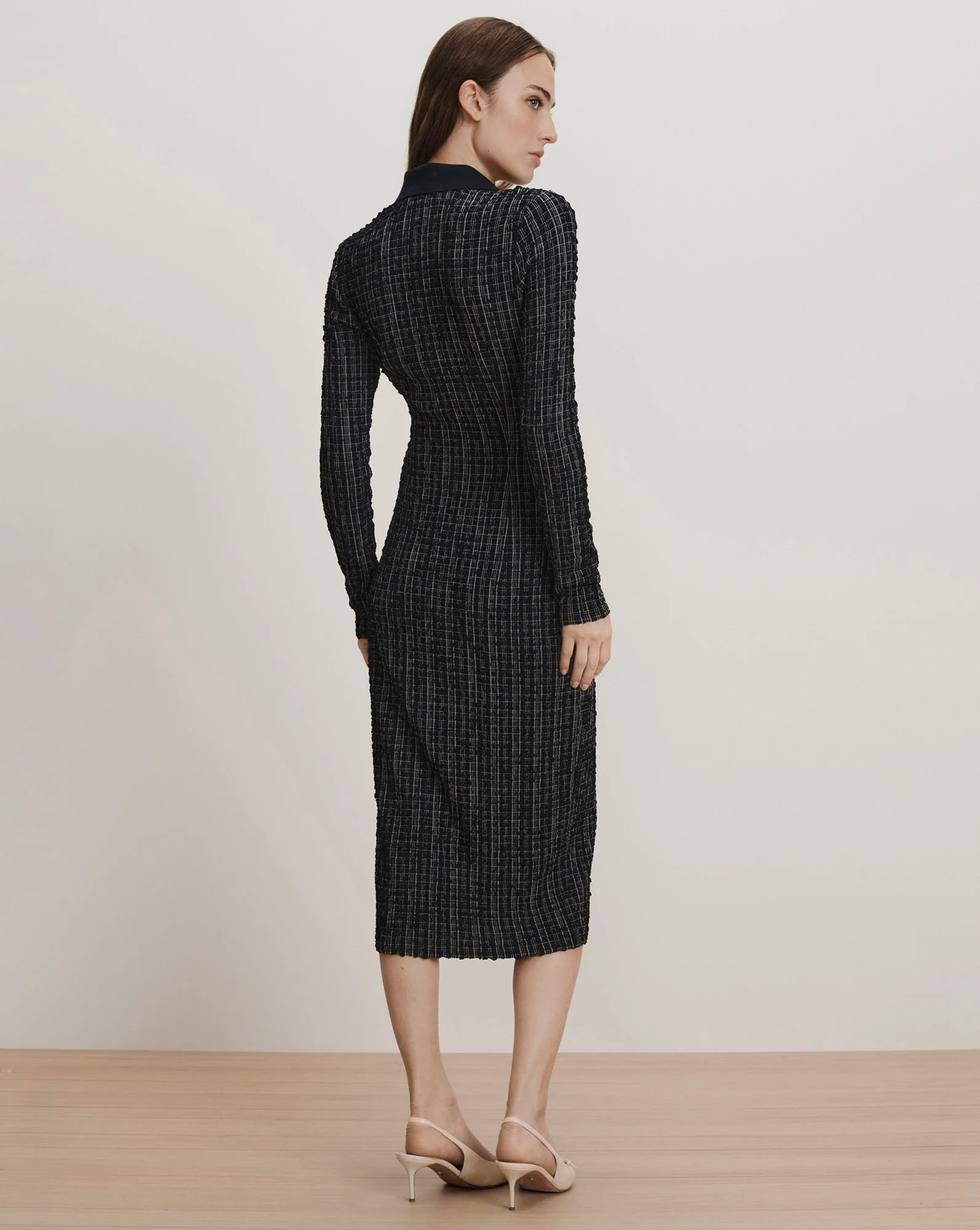 Barrett Plaid Midi Dress - Image 4