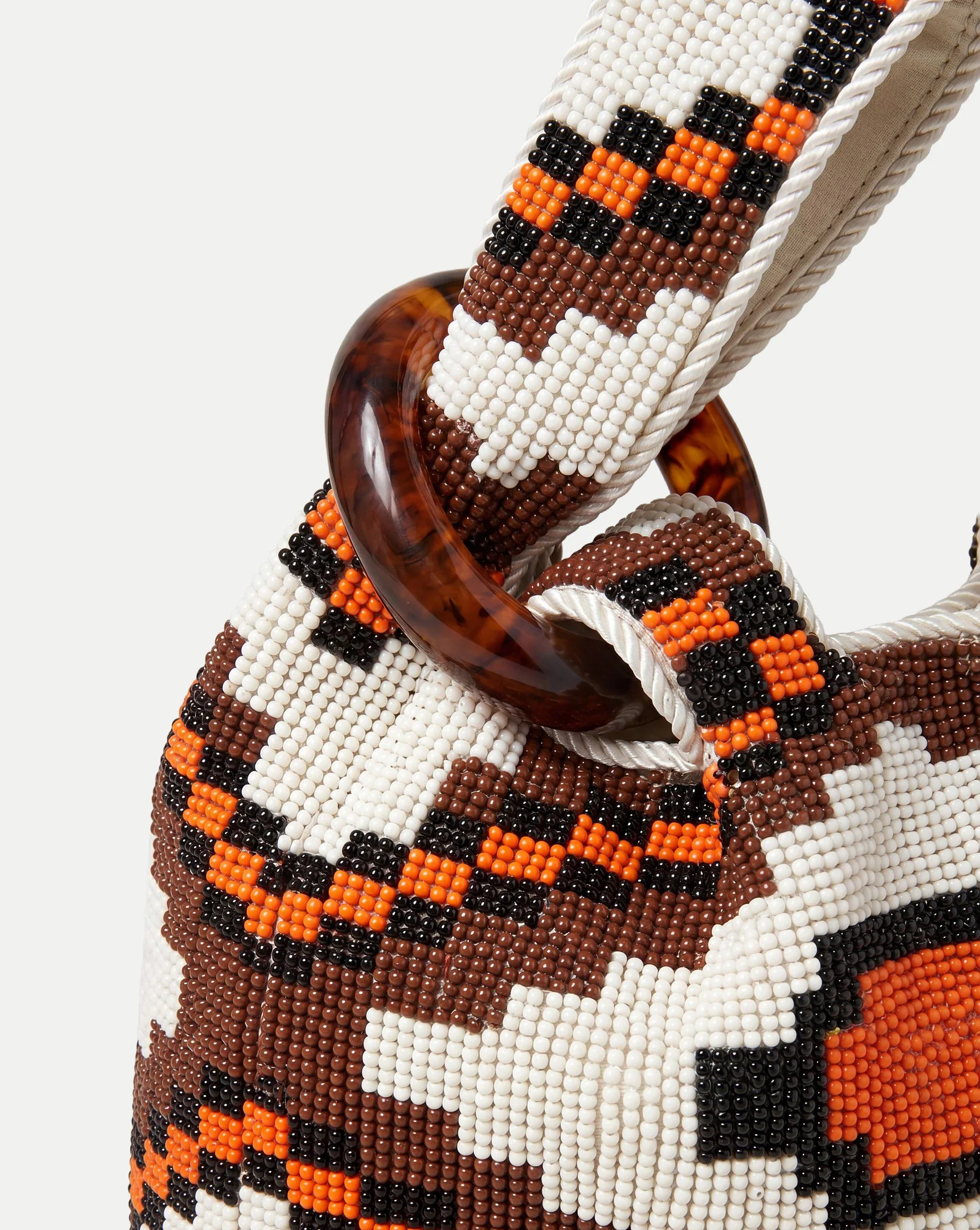 Beaded Veronica Beard Swing Clutch - Image 3
