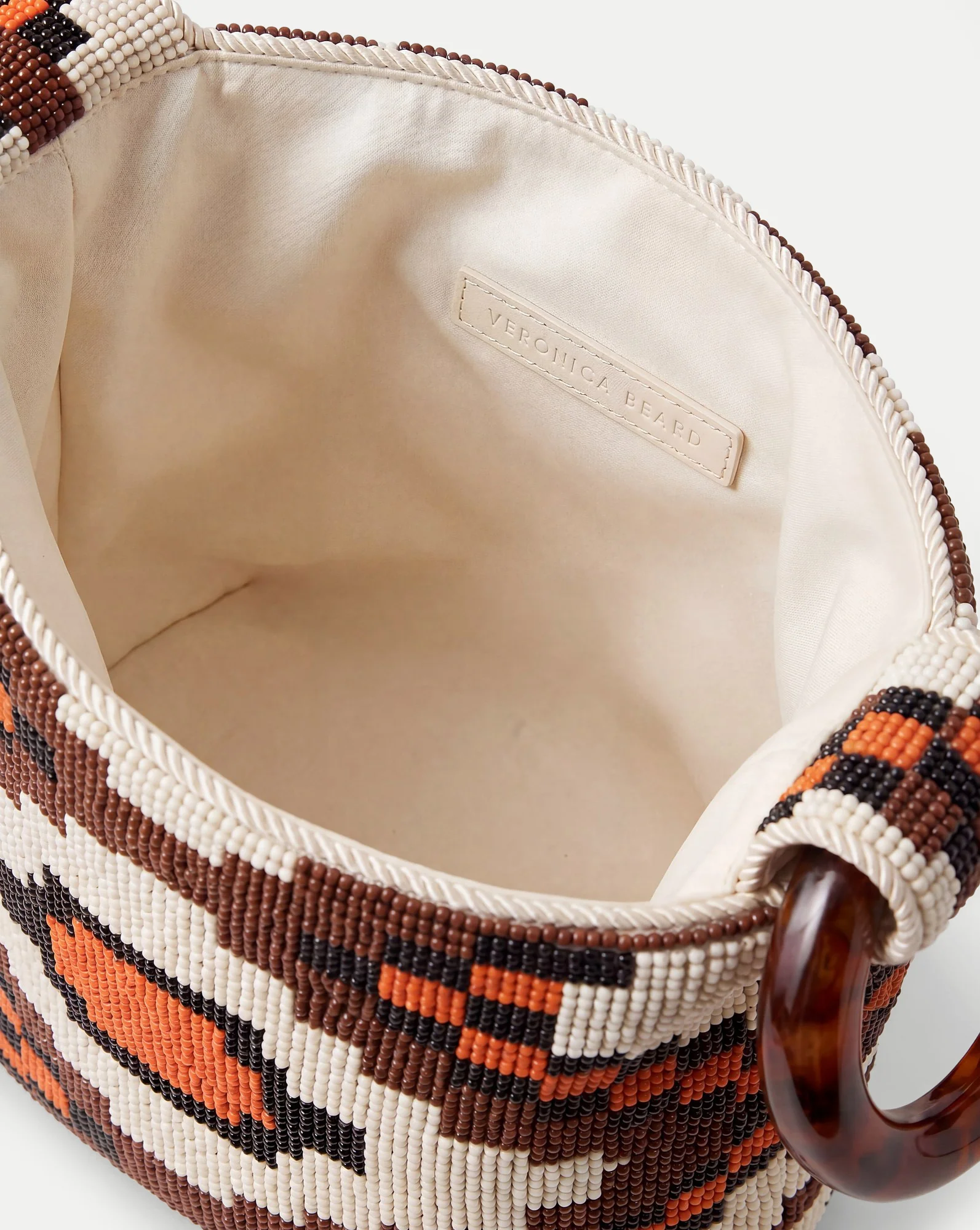 Beaded Veronica Beard Swing Clutch - Image 4