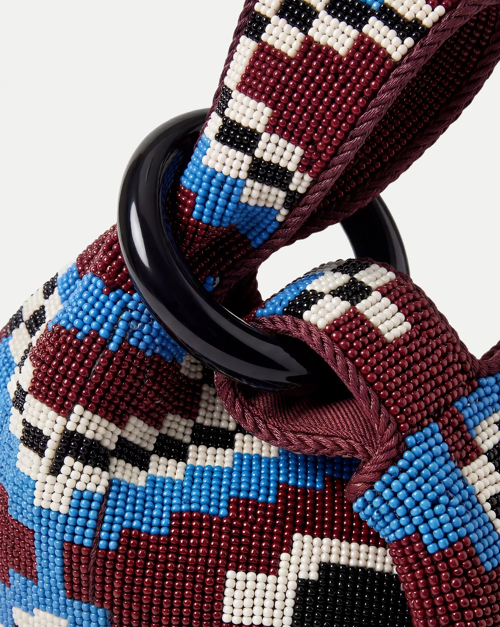 Beaded Veronica Beard Swing Clutch - Image 3