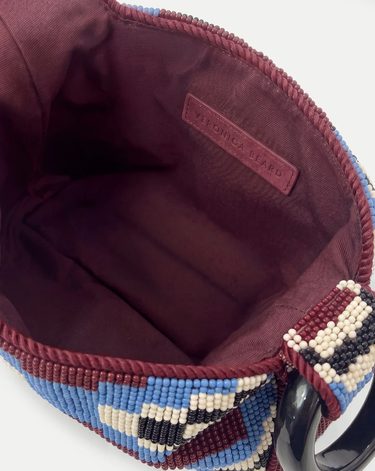 Beaded Veronica Beard Swing Clutch - Image 4