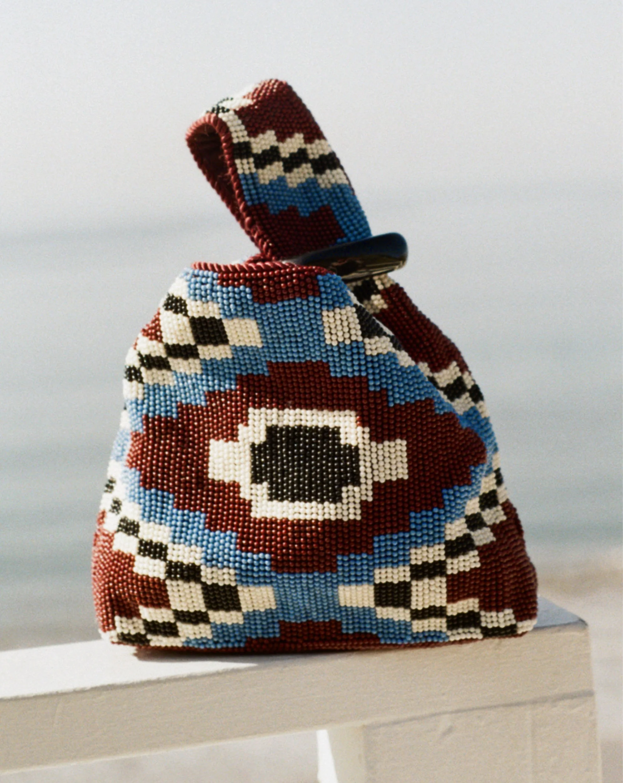 Beaded Veronica Beard Swing Clutch - Image 6