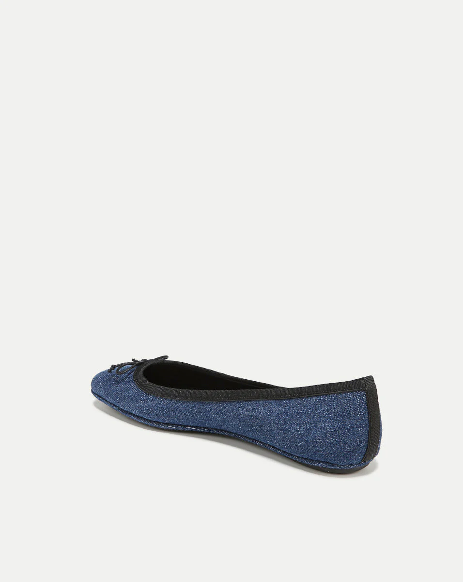 Beatrix Denim Ballet Flat - Image 4
