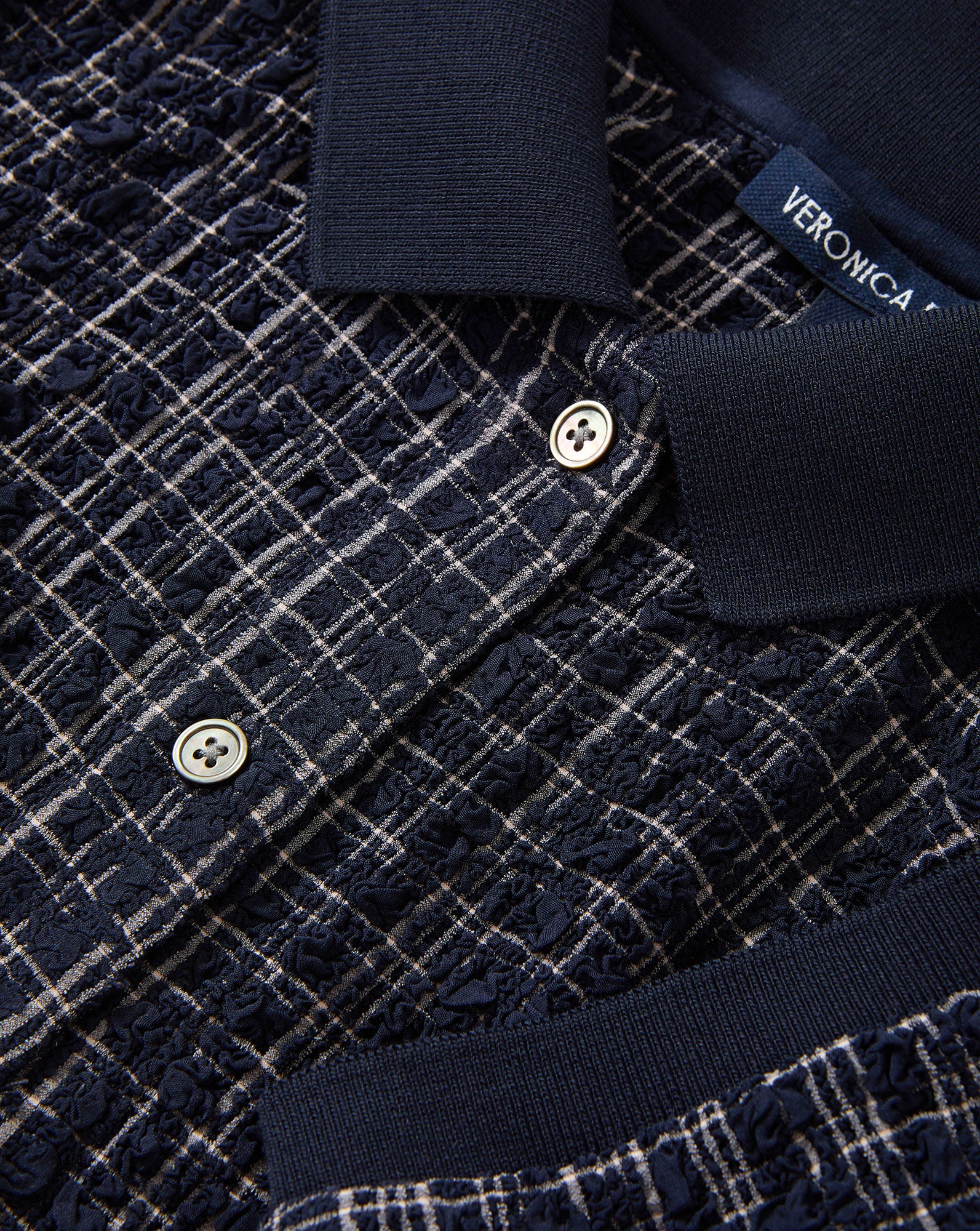 Benedetta Plaid Polo Shirt - Image 3