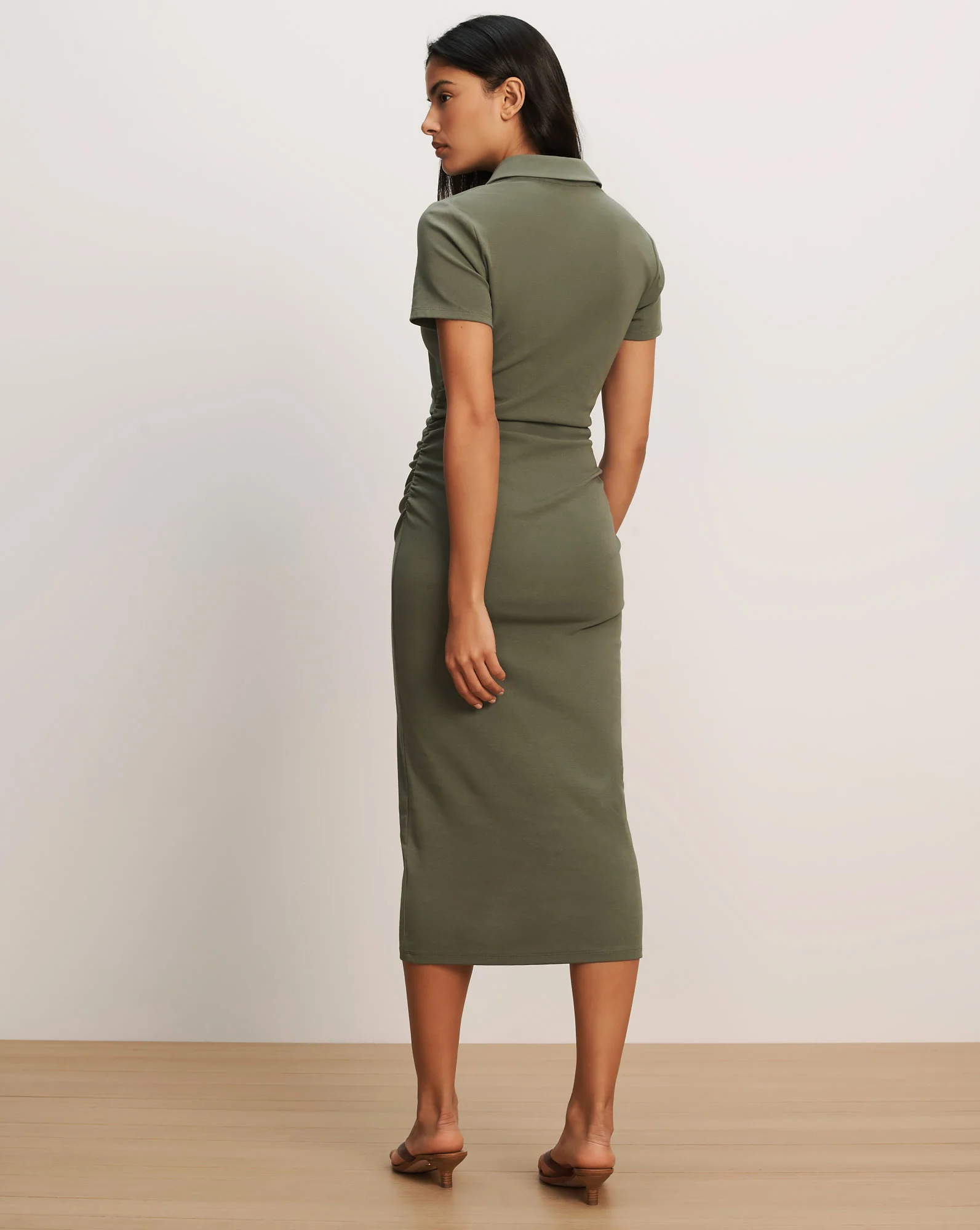 Besser Polo Midi Dress - Image 4