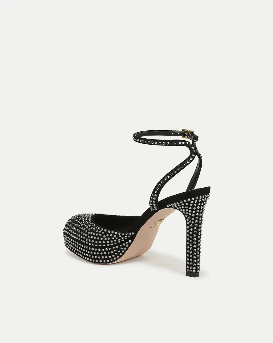 Brianne Crystal Platform Sandal - Image 4