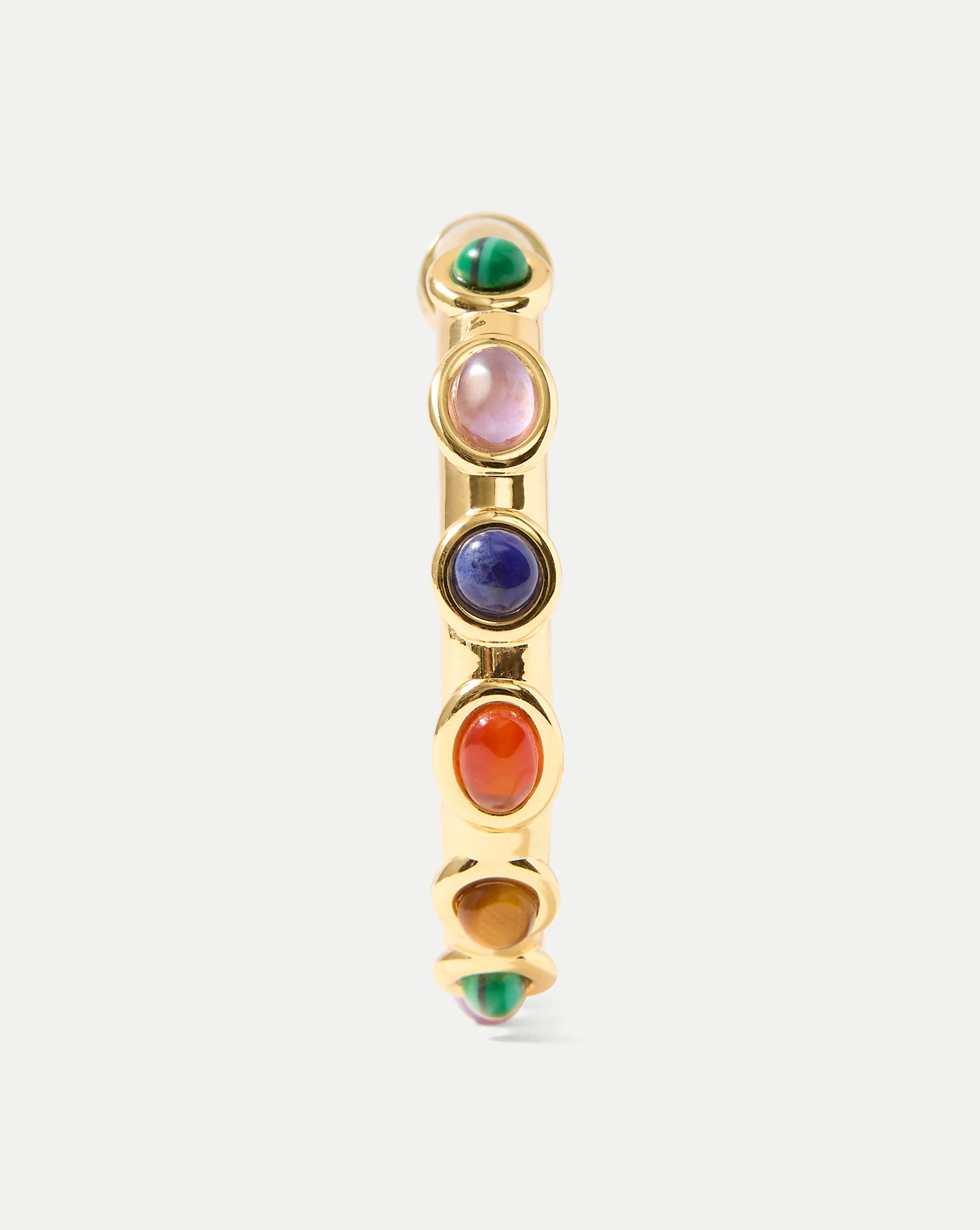 Cabochon Embellished Hoop - Image 4