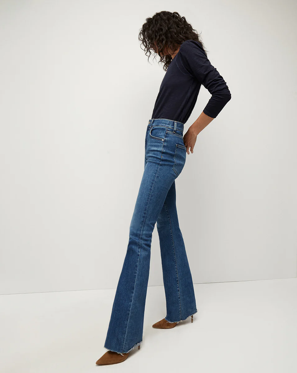 Cameron Raw Hem Bootcut Jean - Image 3