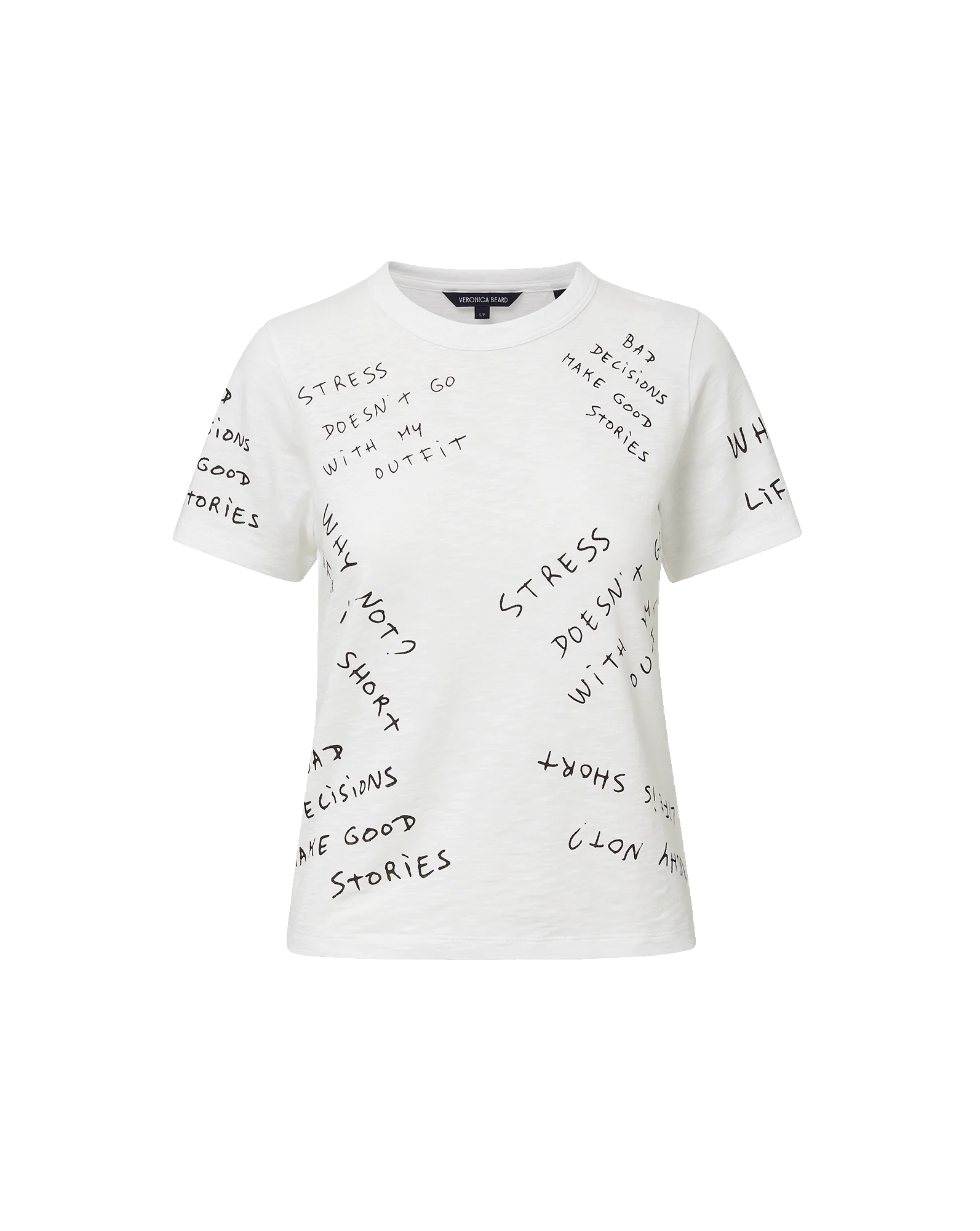 Carla Printed Crewneck T-Shirt - Image 6