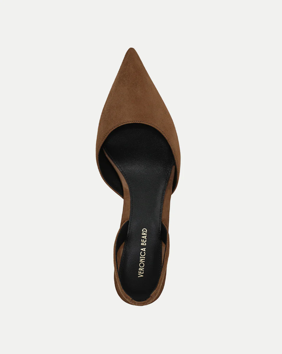 Caroline Suede Slingback Pump - Image 5