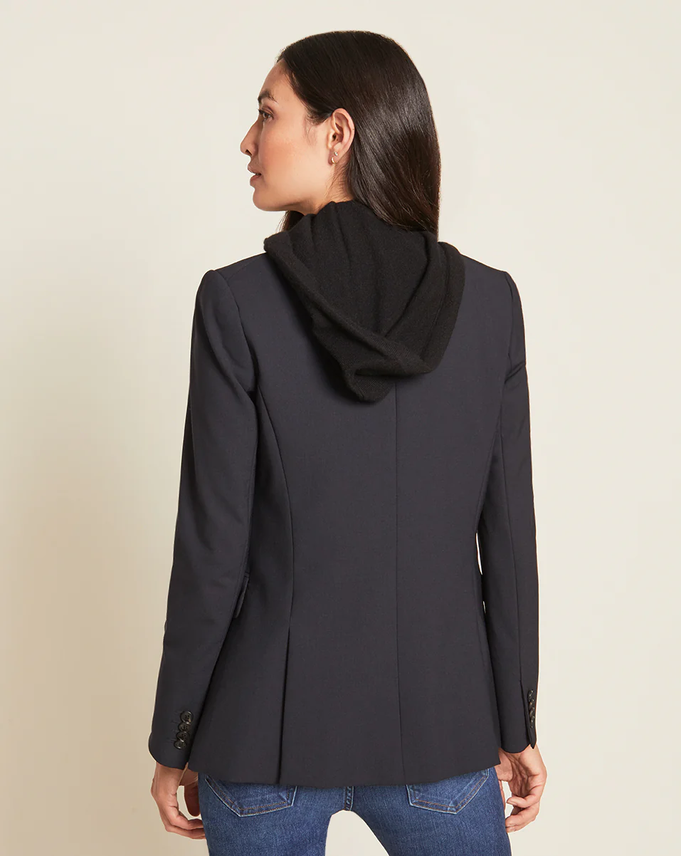 Cashmere Hoodie Dickey With Cuffs - Image 3