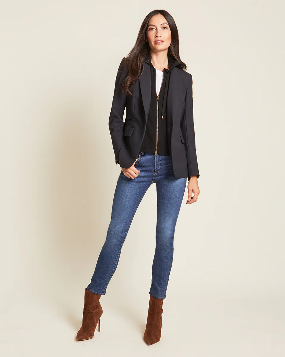 Cashmere Hoodie Dickey With Cuffs - Image 4