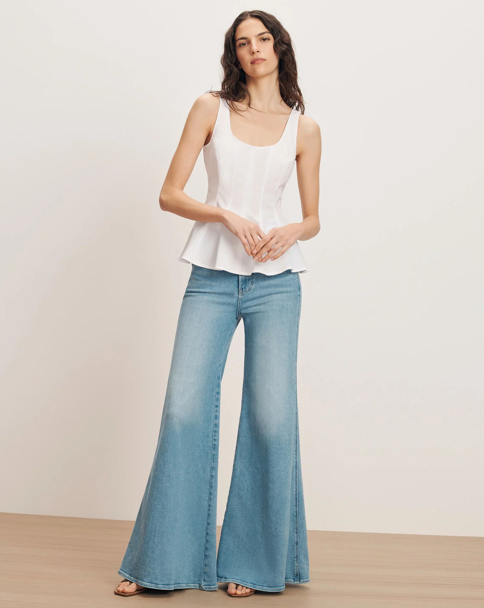 Charlie Peplum Tank Top - Image 2