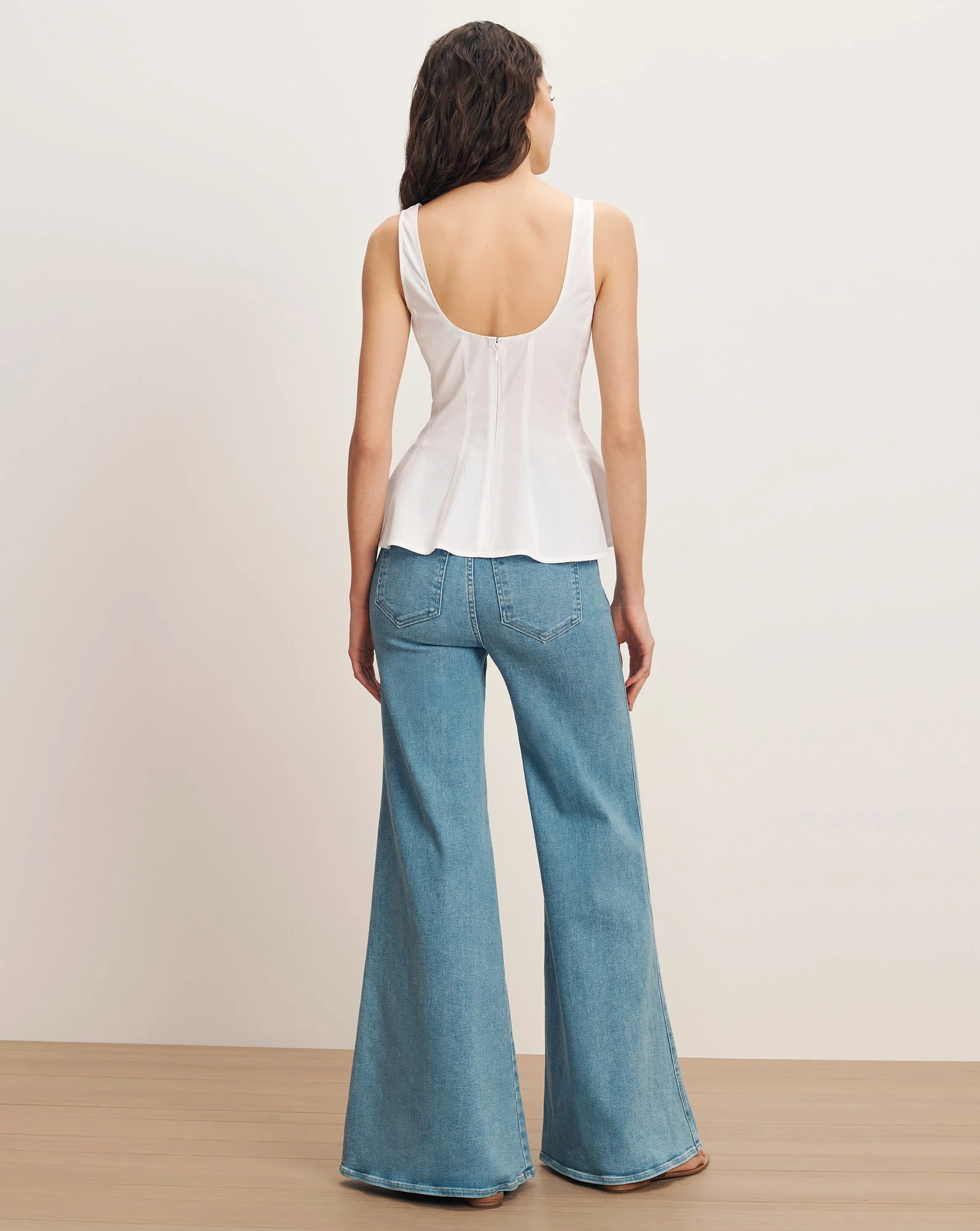 Charlie Peplum Tank Top - Image 4