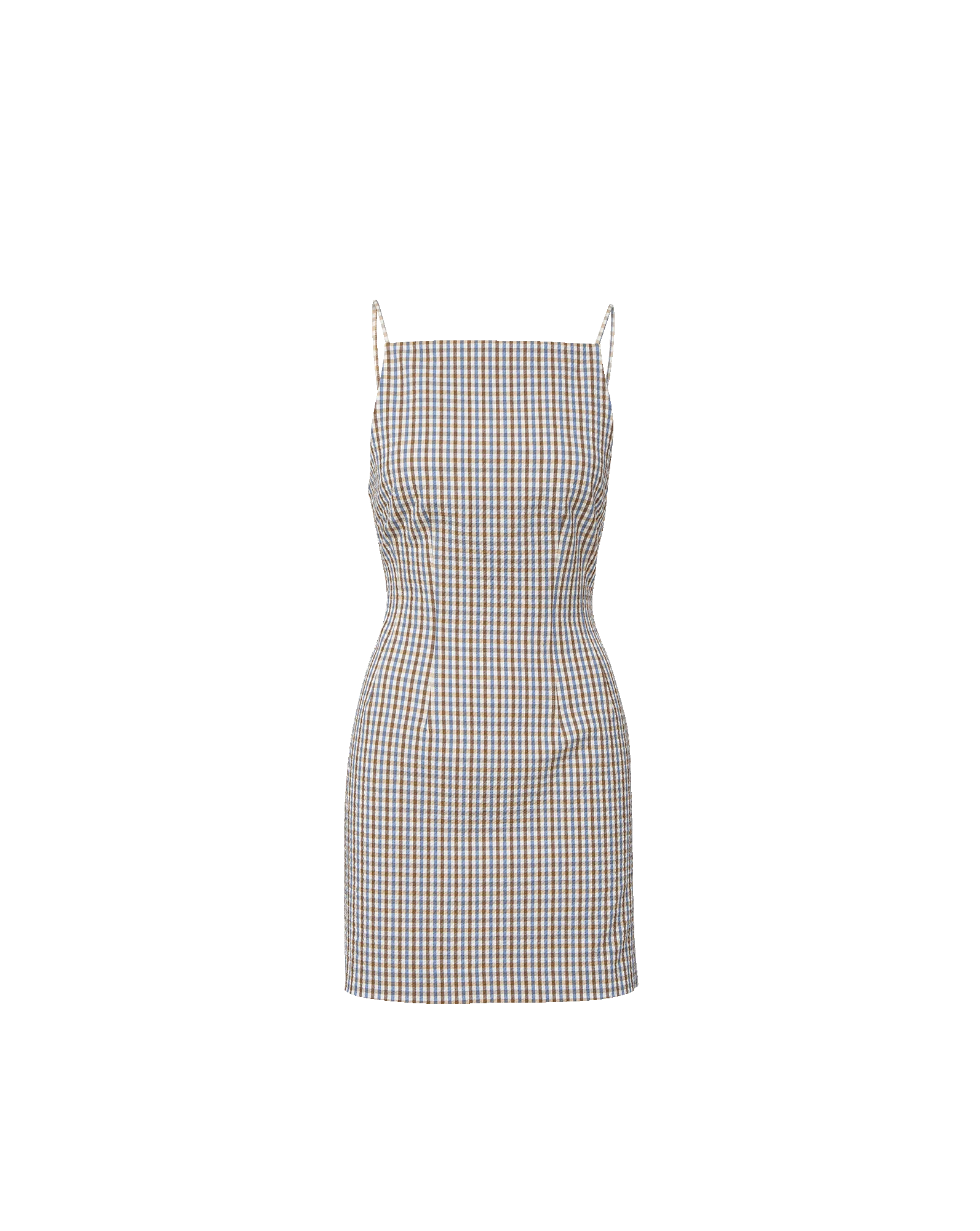 Chester Gingham Mini Dress - Image 6