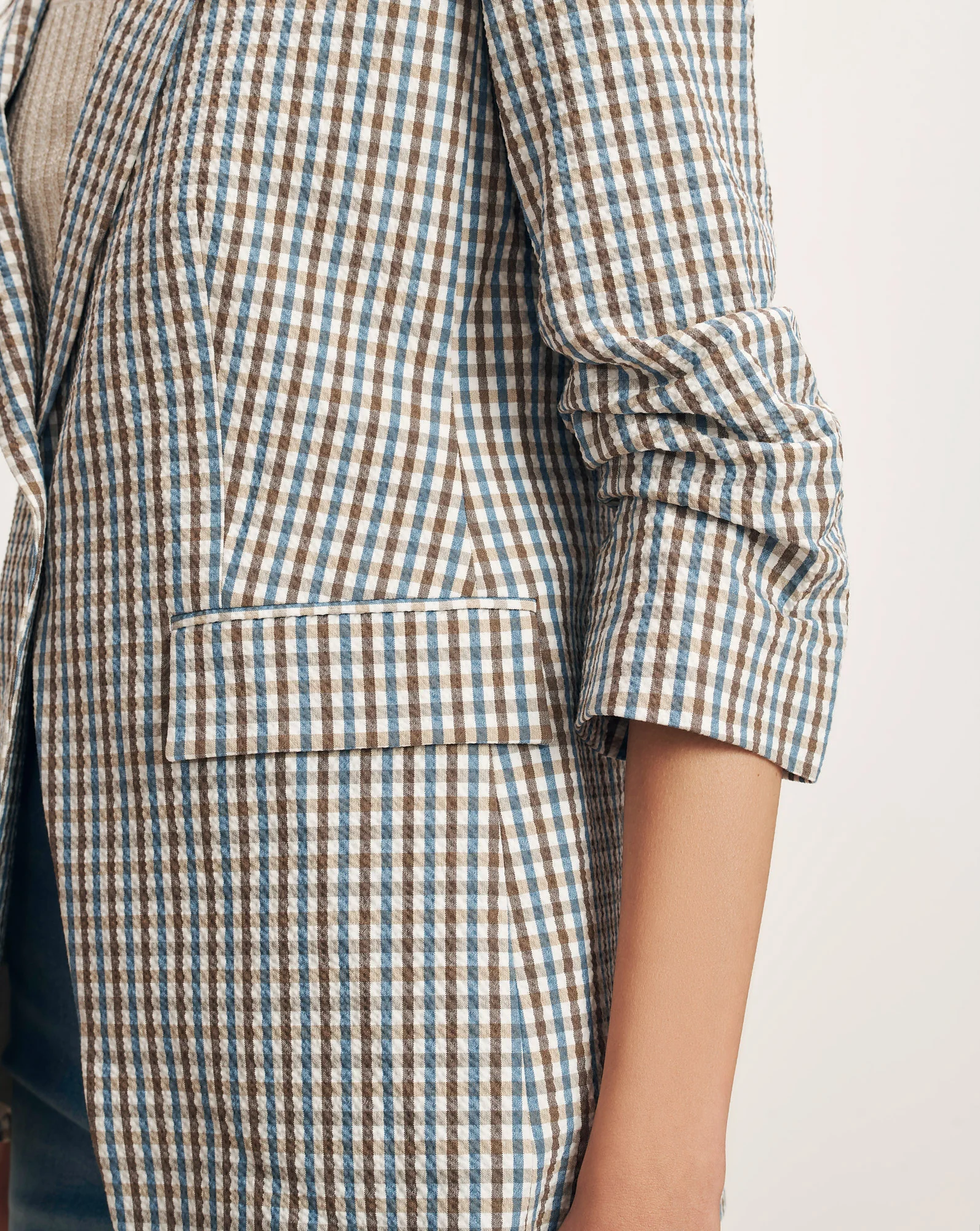 Clayton Gingham Dickey Jacket - Image 6