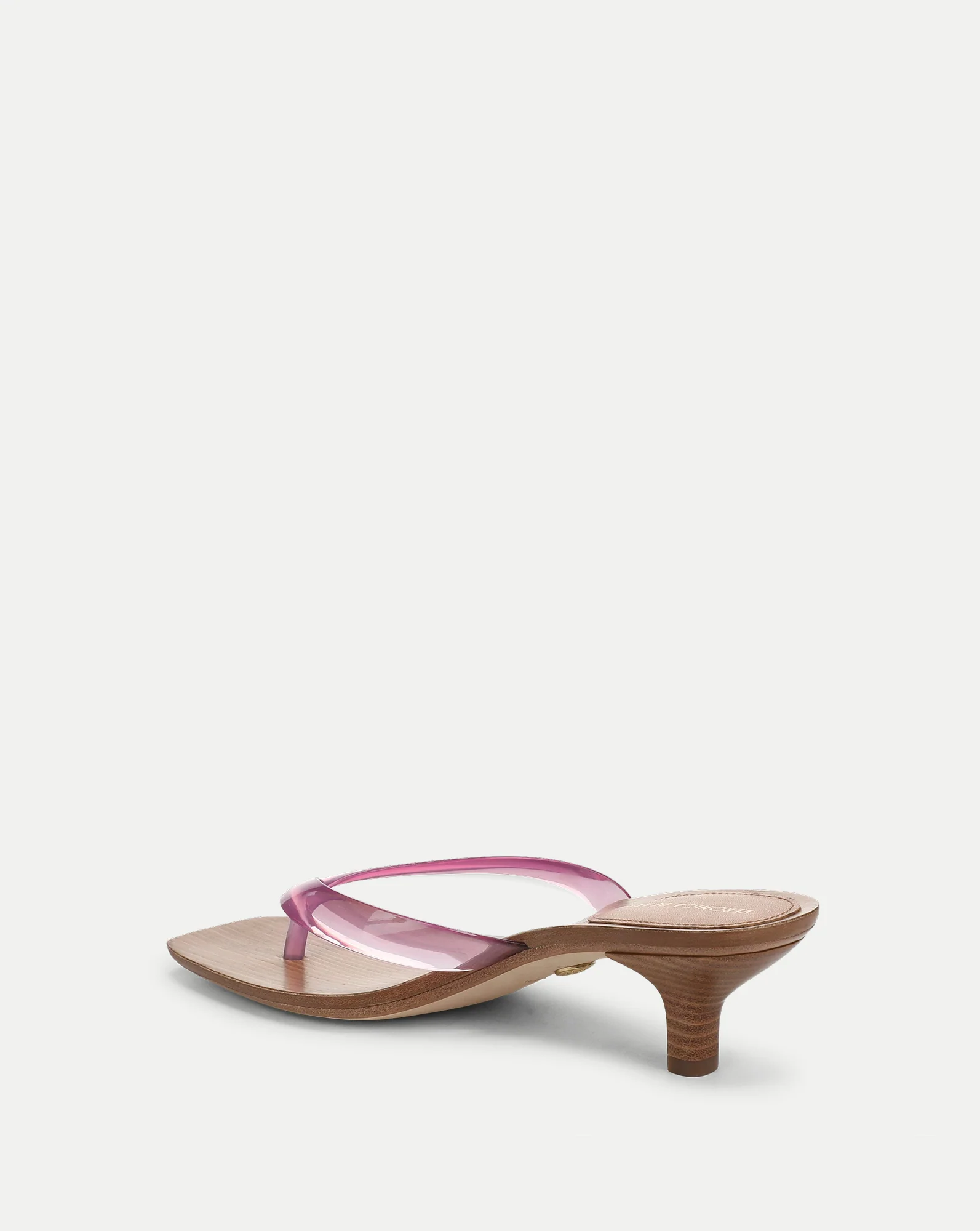 Clea Jelly Kitten-Heel Sandal - Image 5
