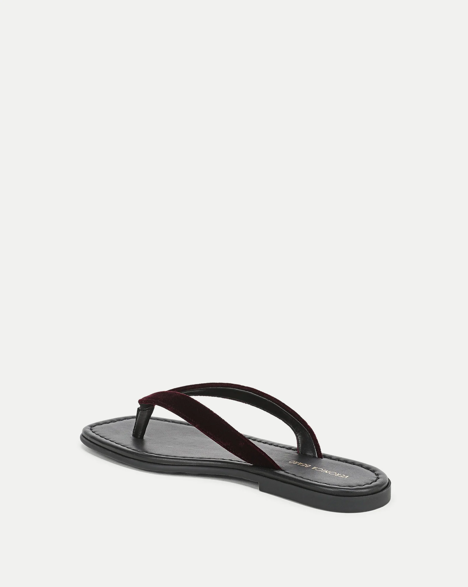 Clea Velvet Flip-Flop Sandal - Image 4
