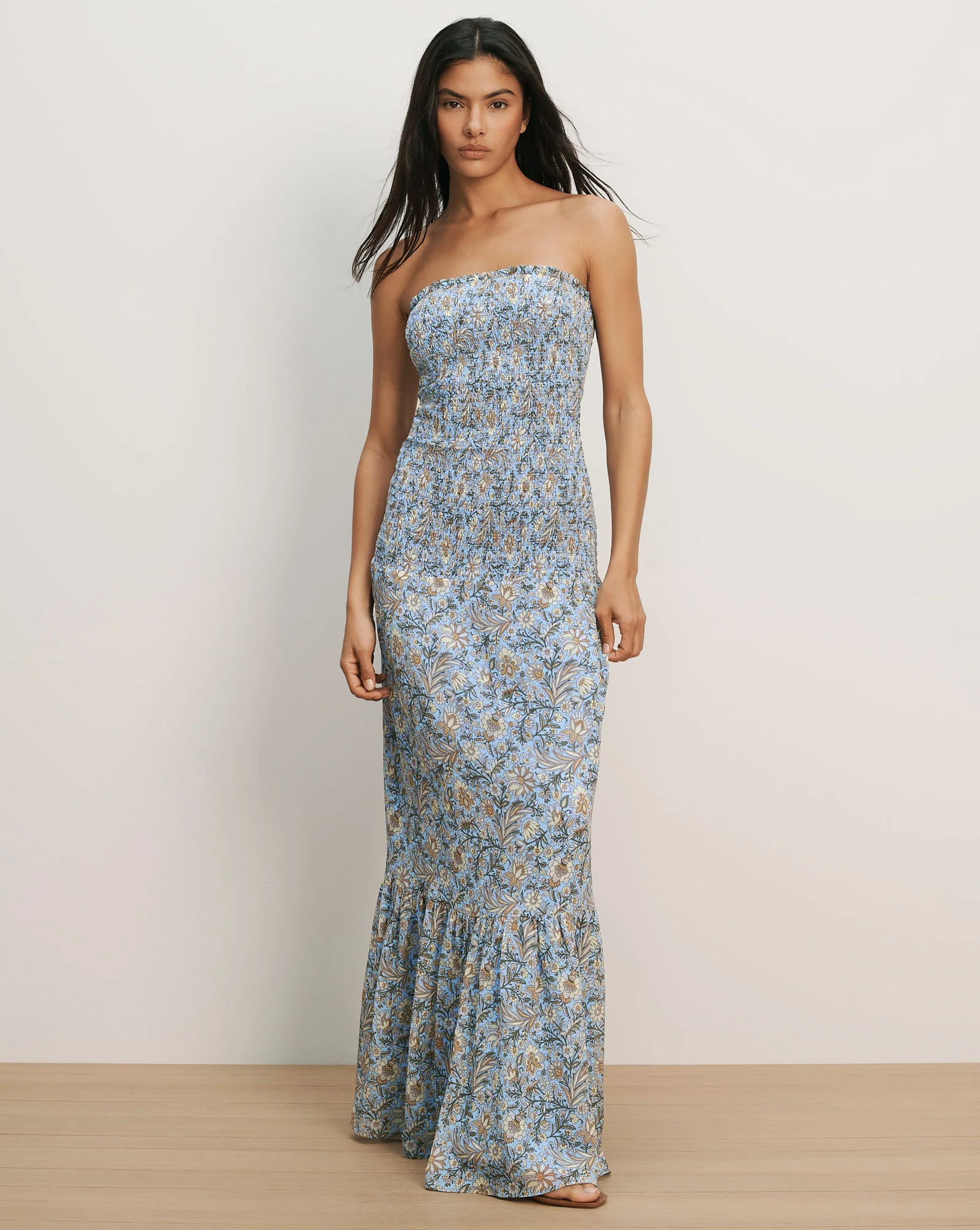 Clem Floral Maxi Dress - Image 5