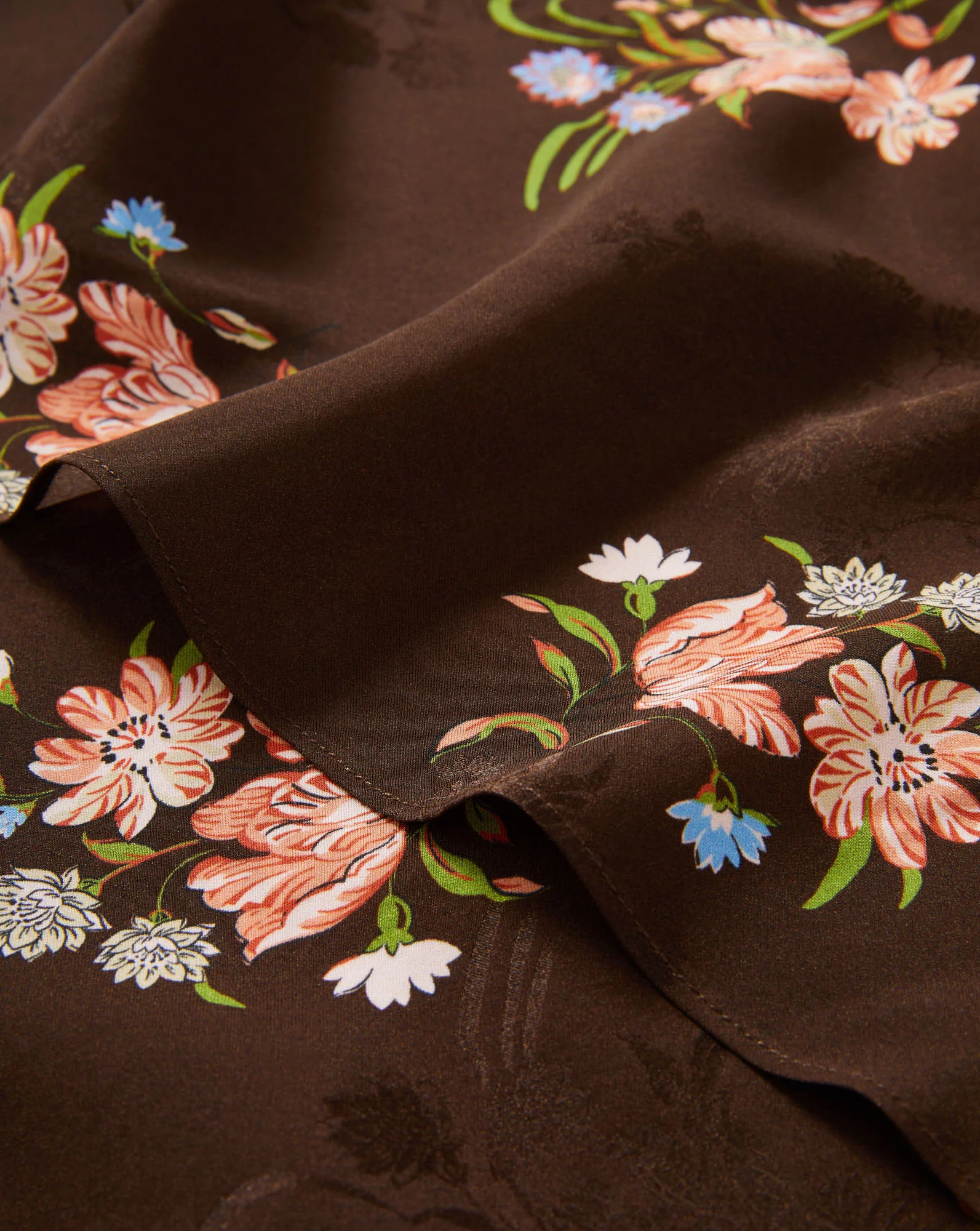 Clover Floral Midi Skirt - Image 4