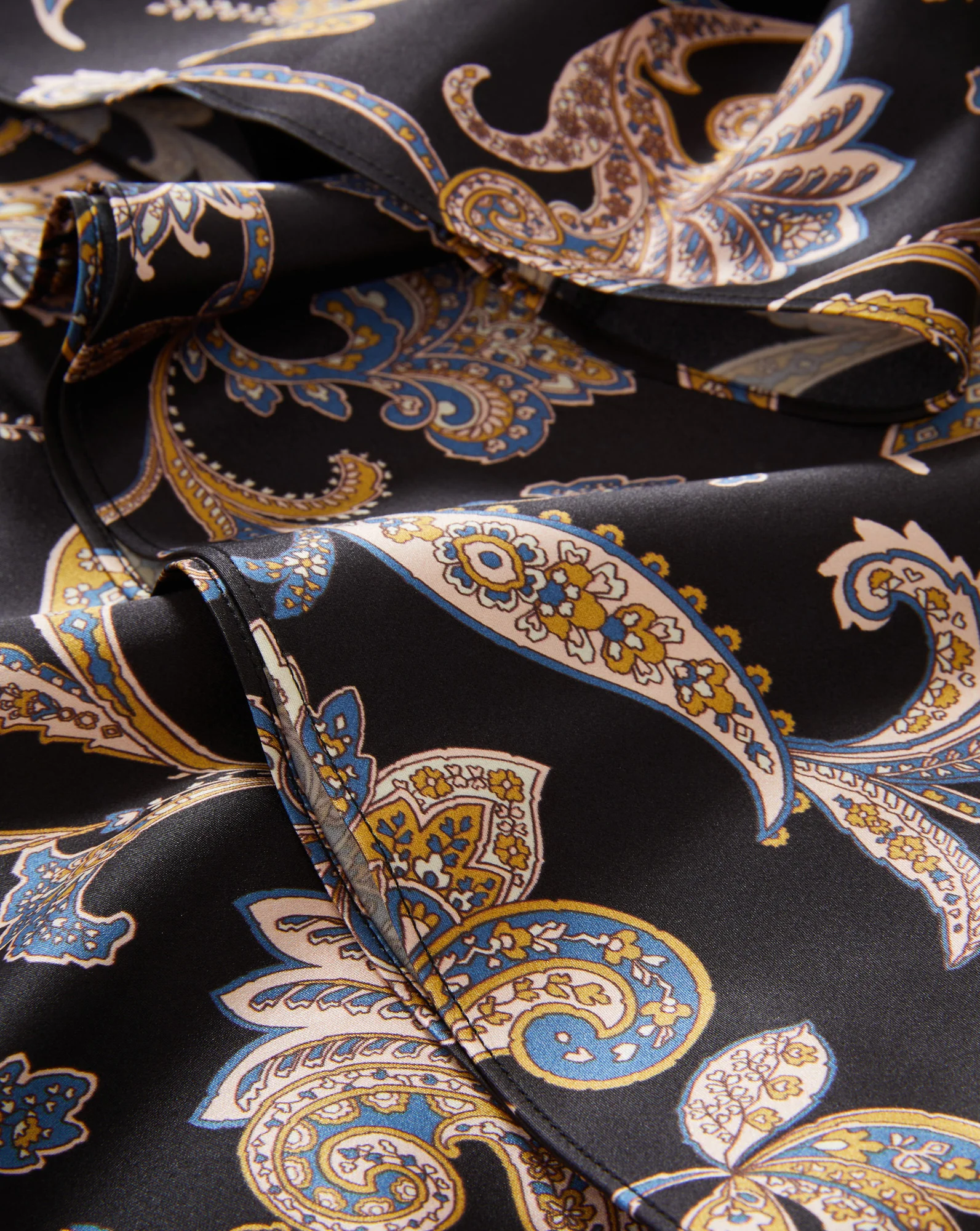Clover Paisley Midi Skirt - Image 4