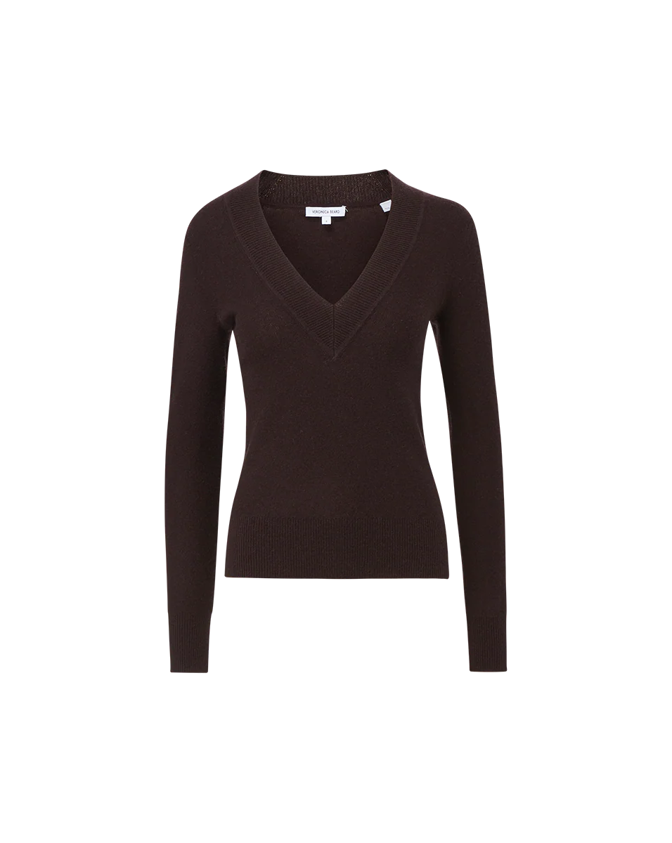 Coleta V-Neck Cashmere Sweater - Image 4