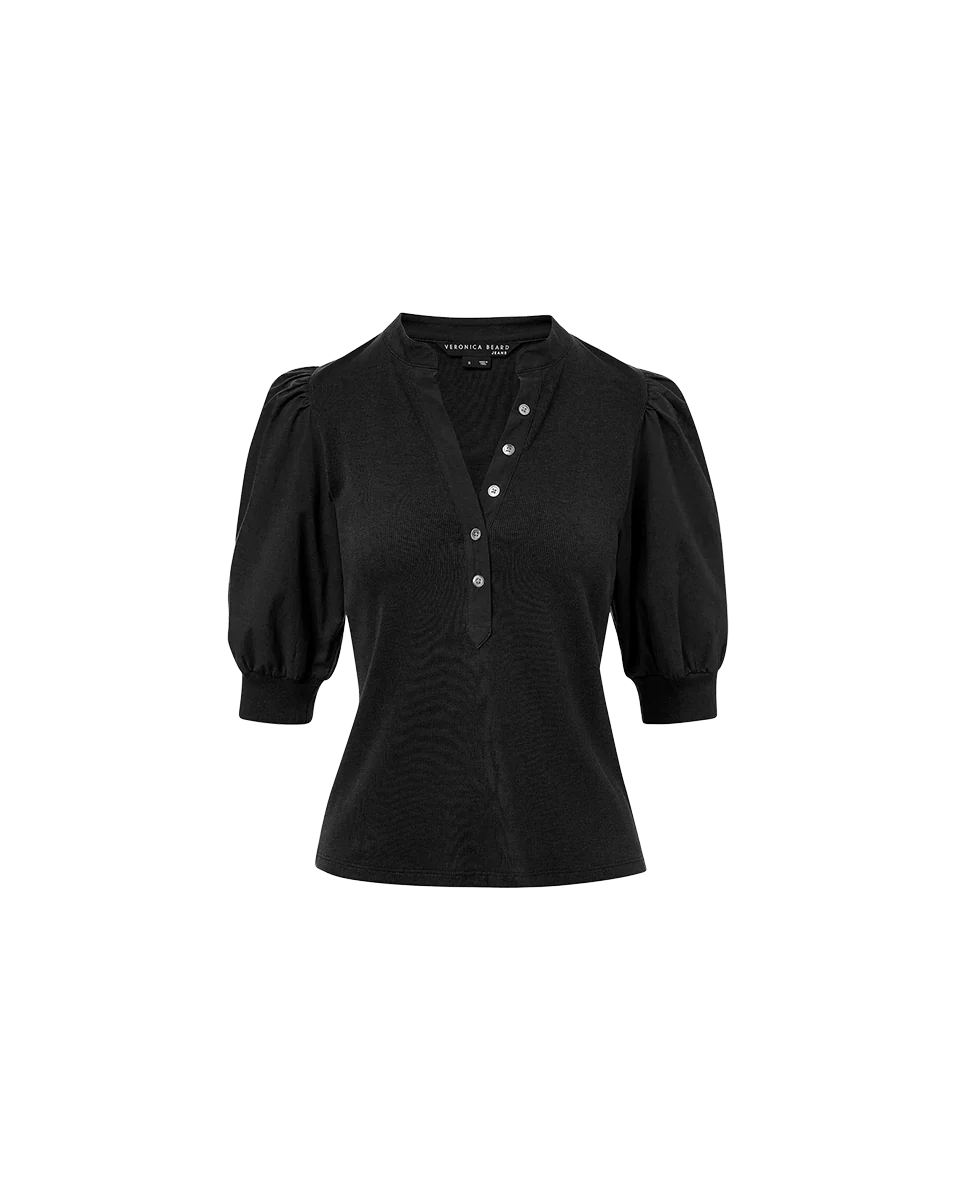 Coralee Puff-Sleeve Top - Image 4