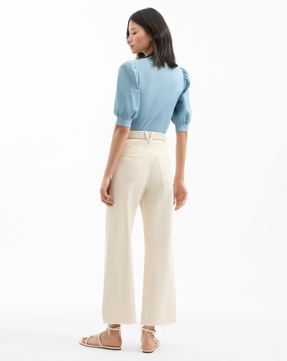 Coralee Puff-Sleeve Tee - Image 4