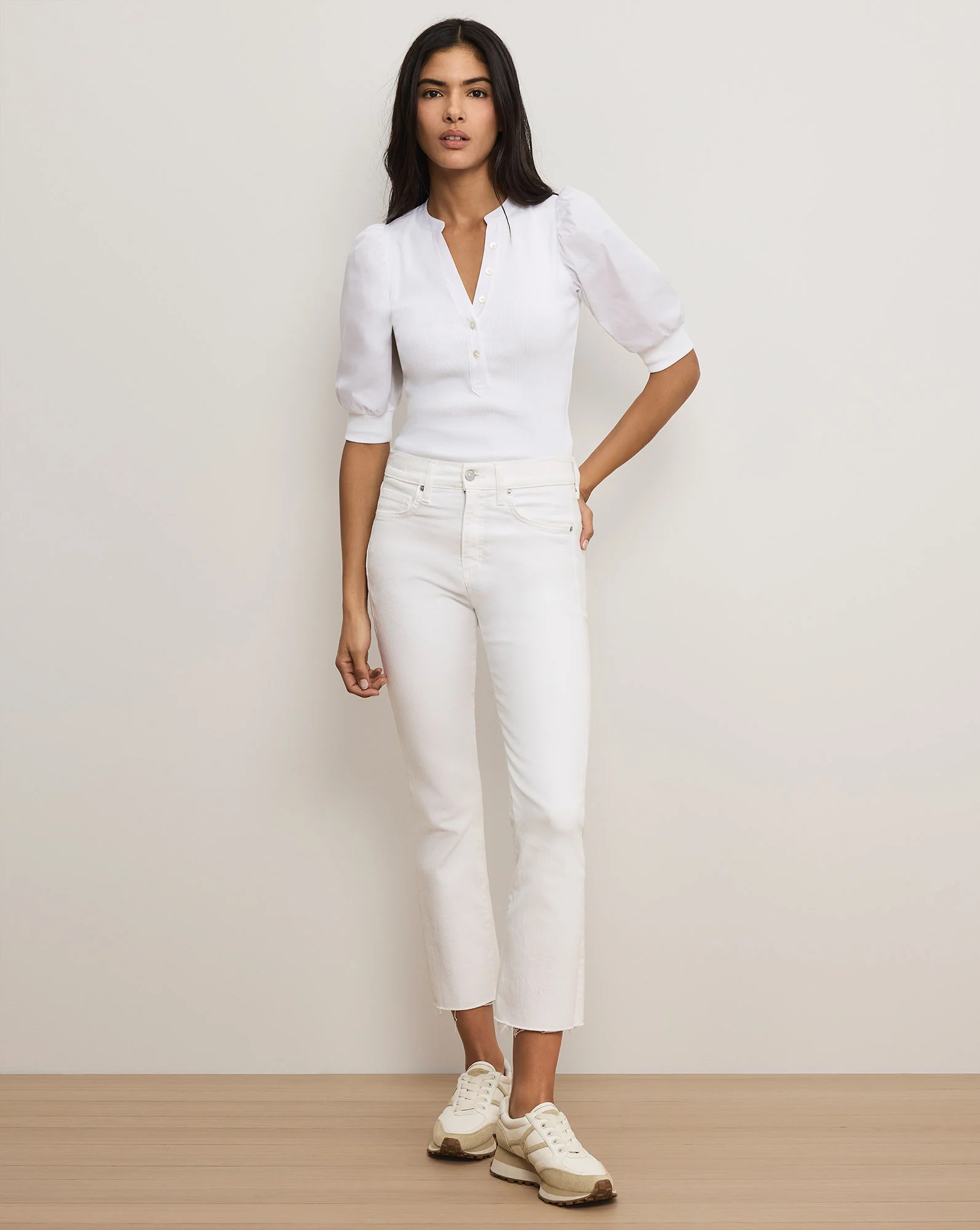 Coralee Puff-Sleeve Top - Image 2