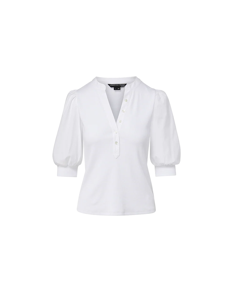 Coralee Puff-Sleeve Top - Image 5