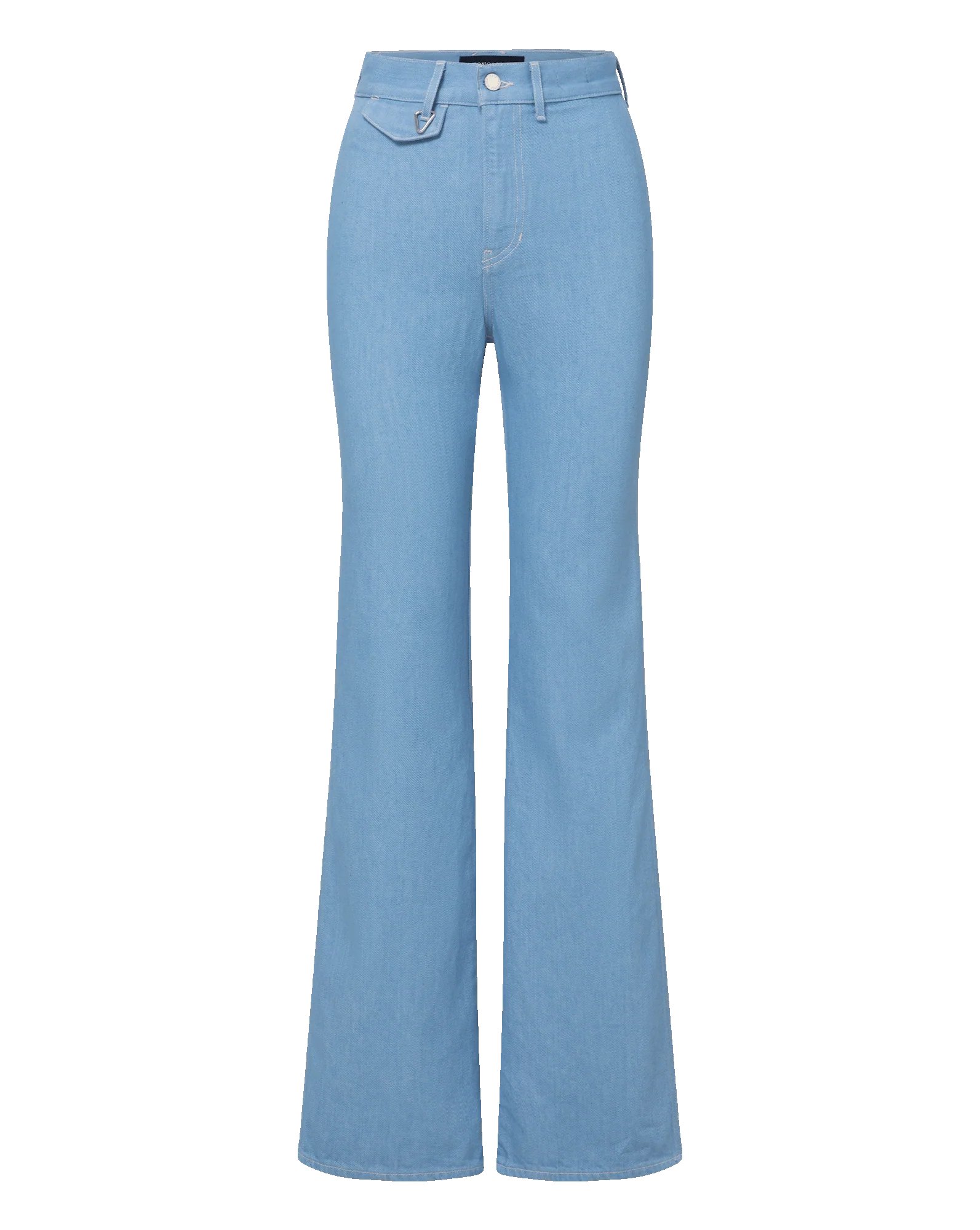 Crosbie Flap-Pocket Slim Wide-Leg Jean - Image 8