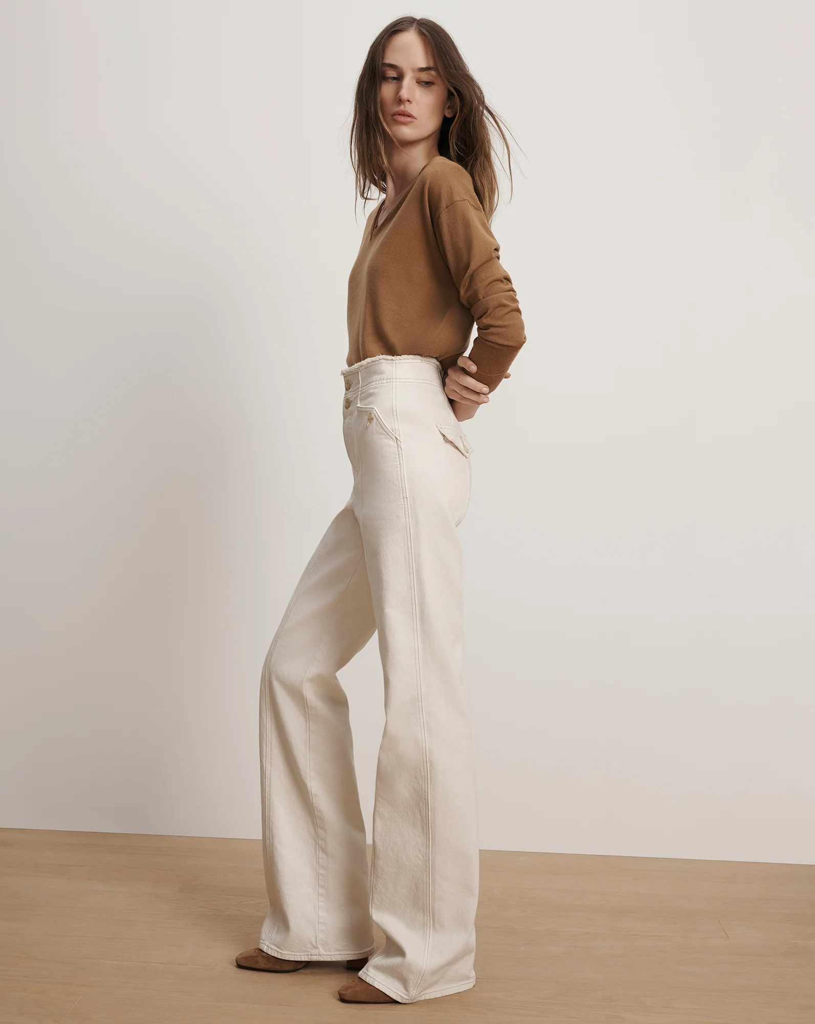 Crosbie Slim Wide-Leg Jean - Image 3