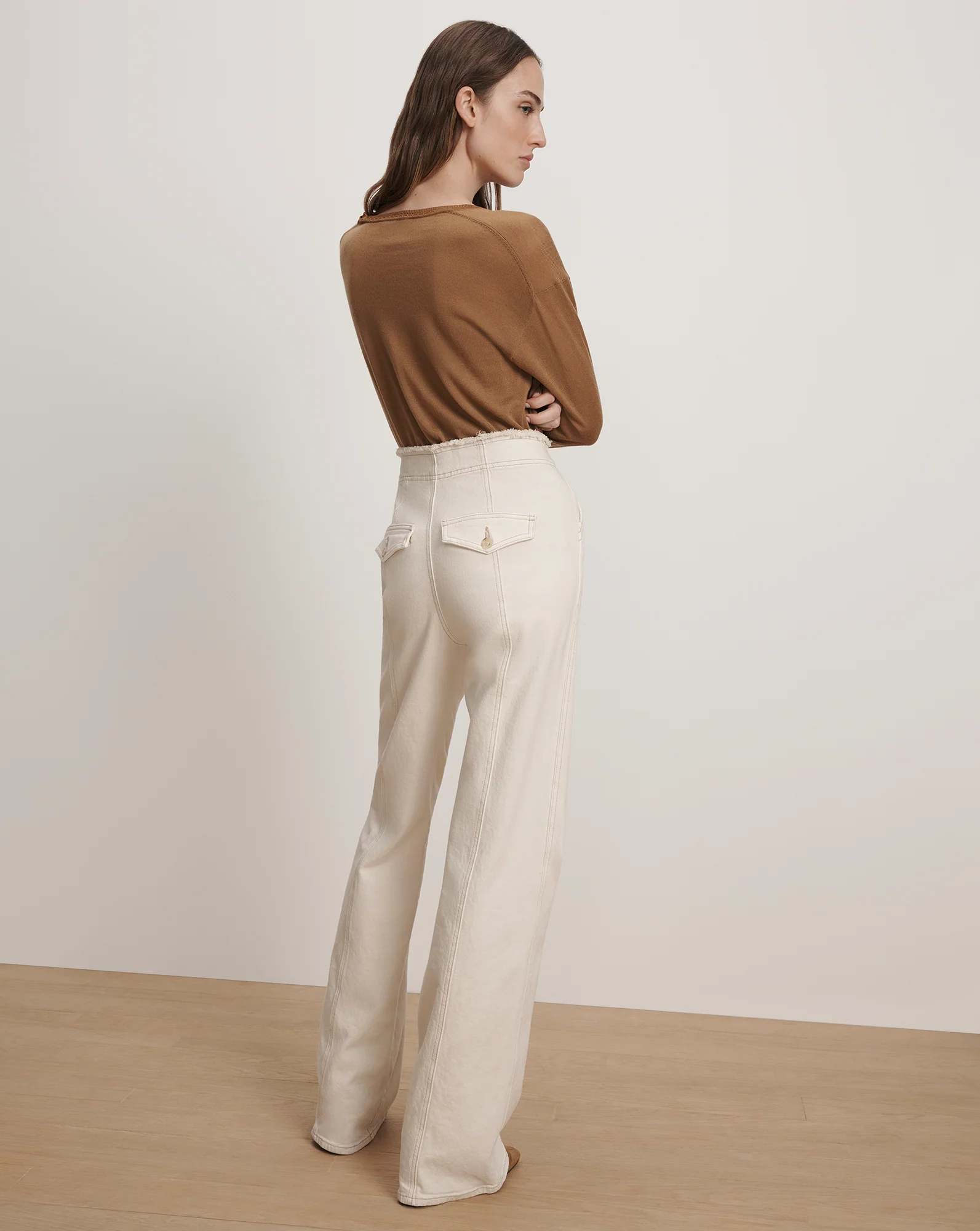 Crosbie Slim Wide-Leg Jean - Image 5