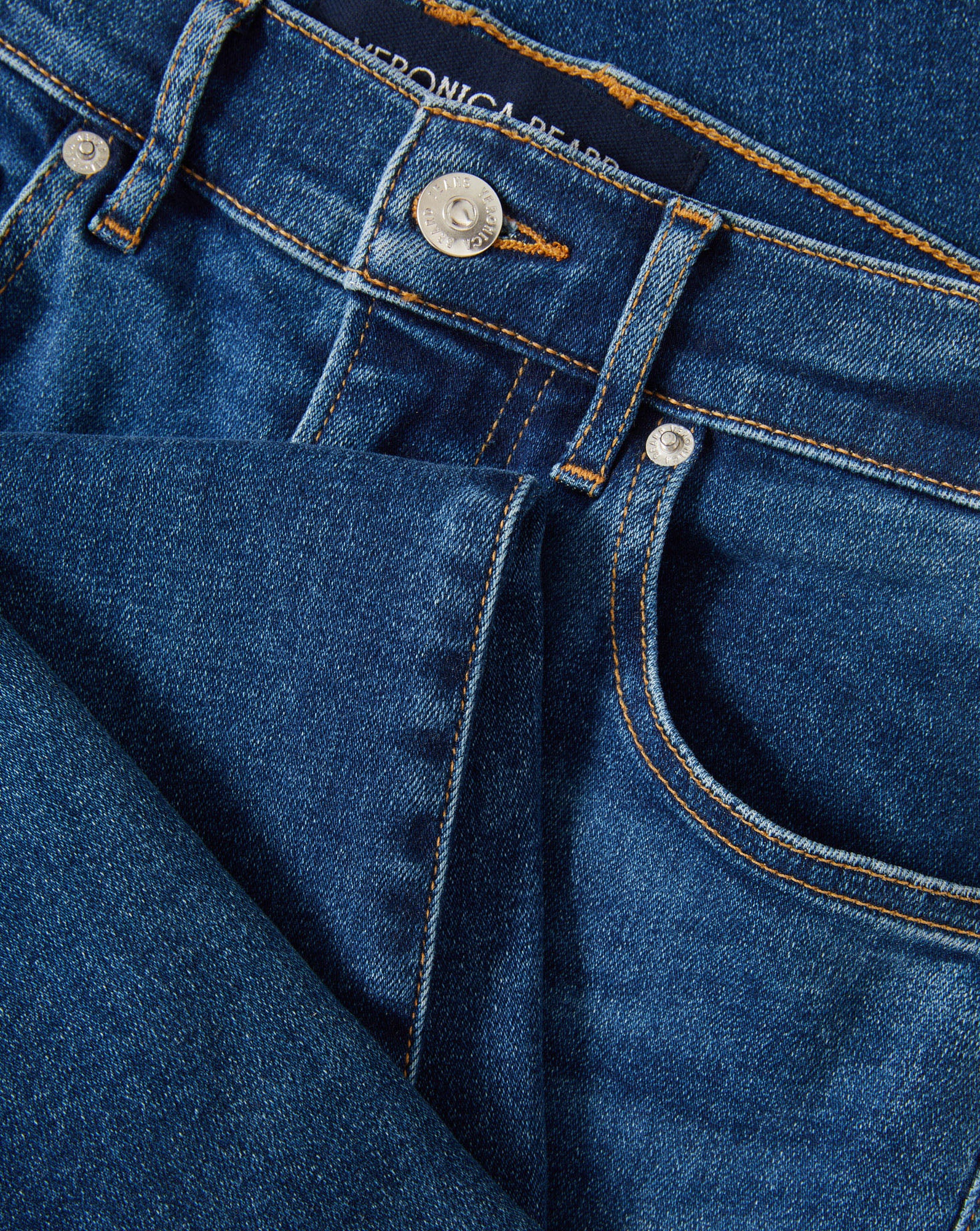 Crosbie Mid-Rise Slim Wide-Leg Jean - Image 3
