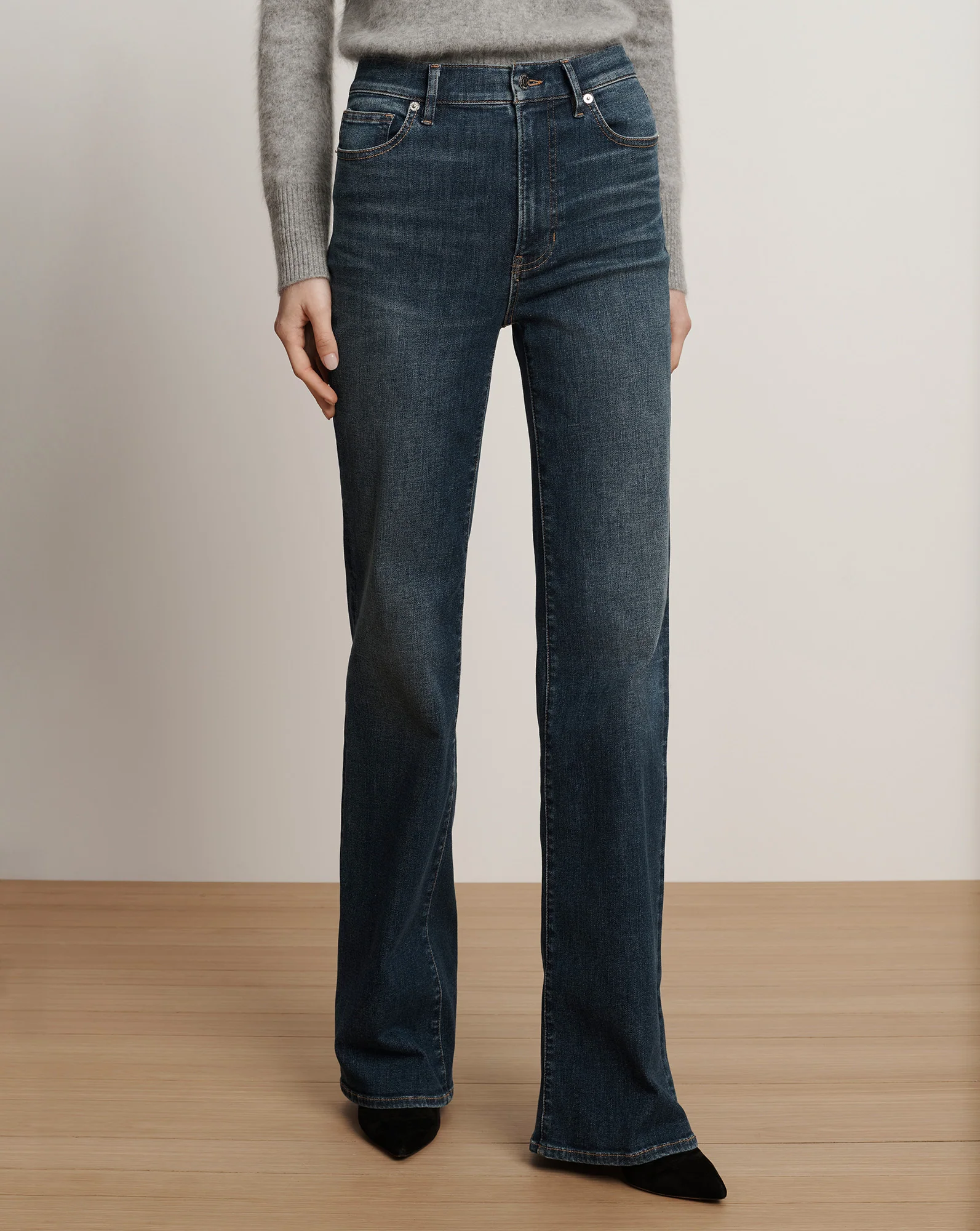 Crosbie Slim Wide-Leg Jean - Image 2