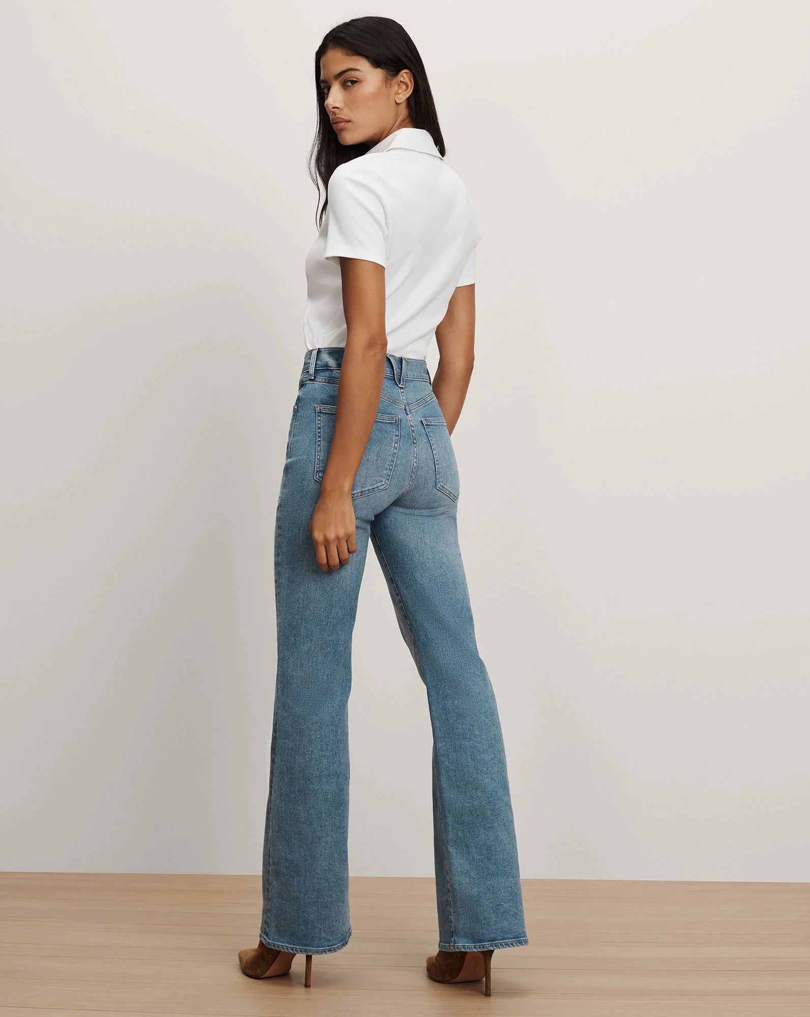 Crosbie Slim Wide-Leg Jean - Image 3