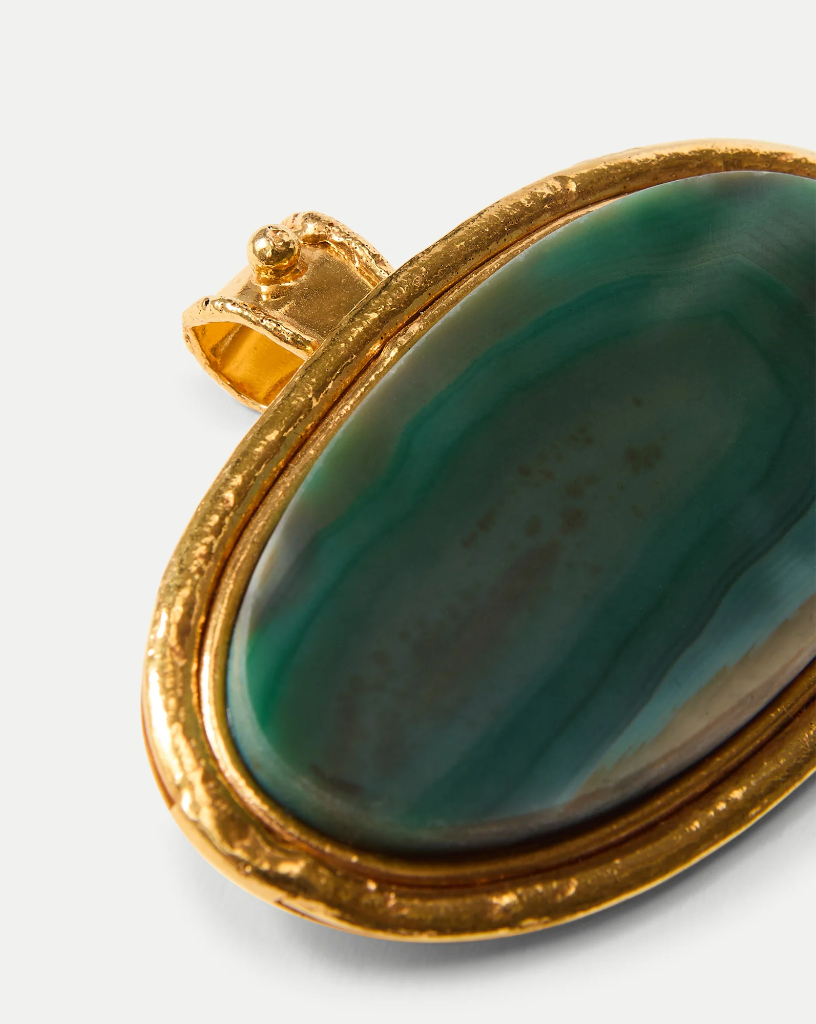 Dakota Green Agate Necklace - Image 3