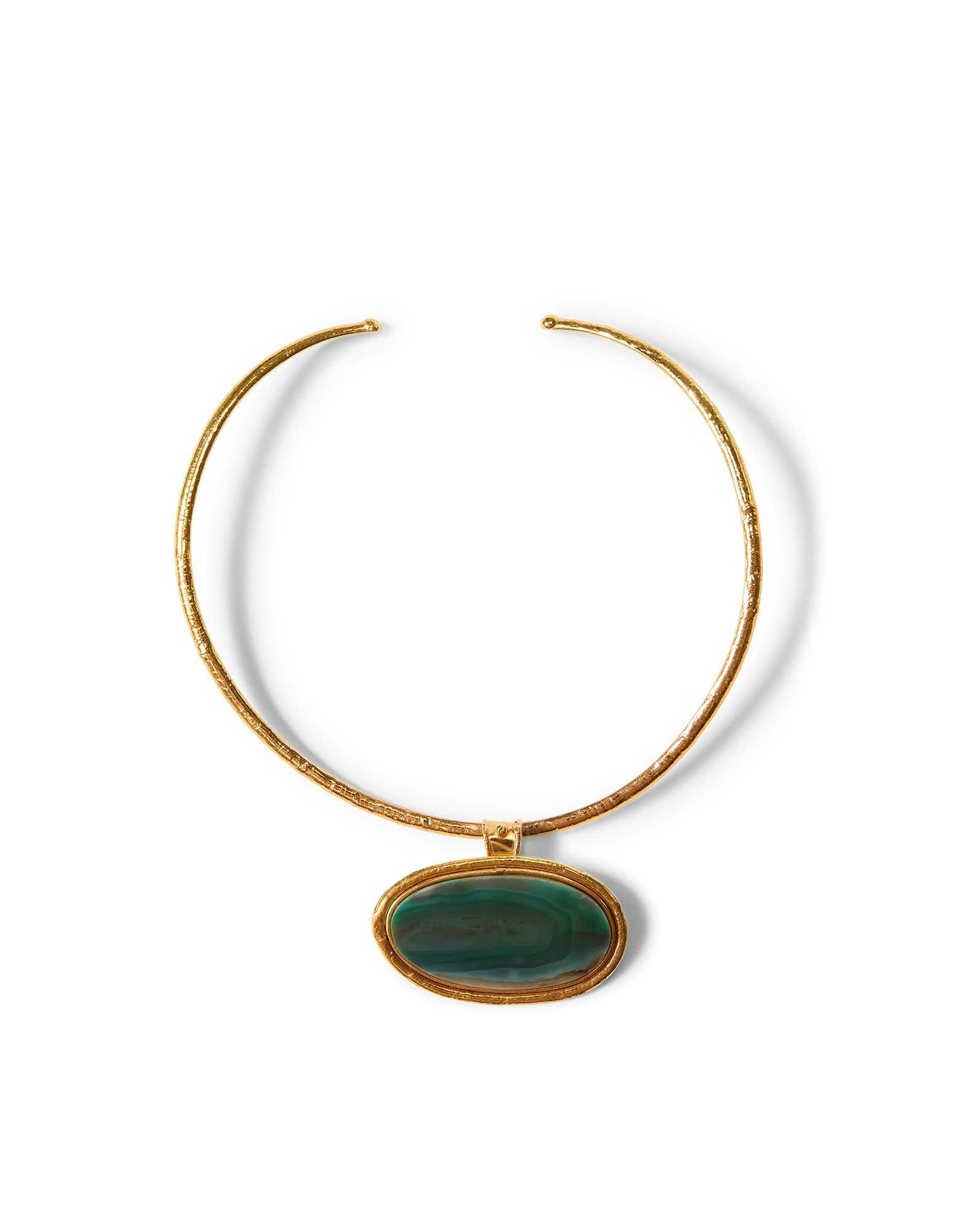 Dakota Green Agate Necklace - Image 6