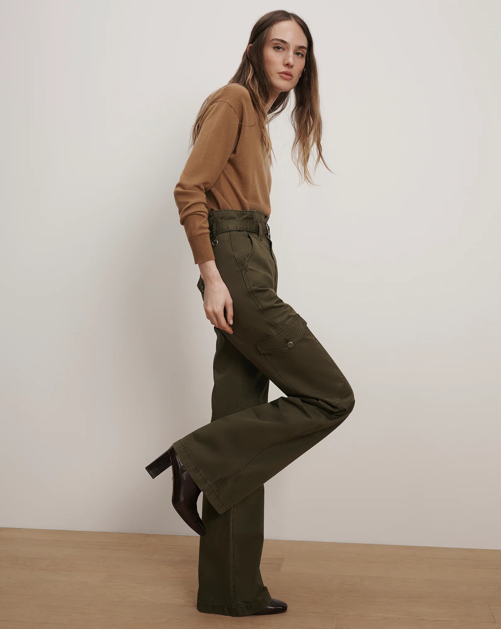 Damara Wide-Leg Cargo Pant - Image 4