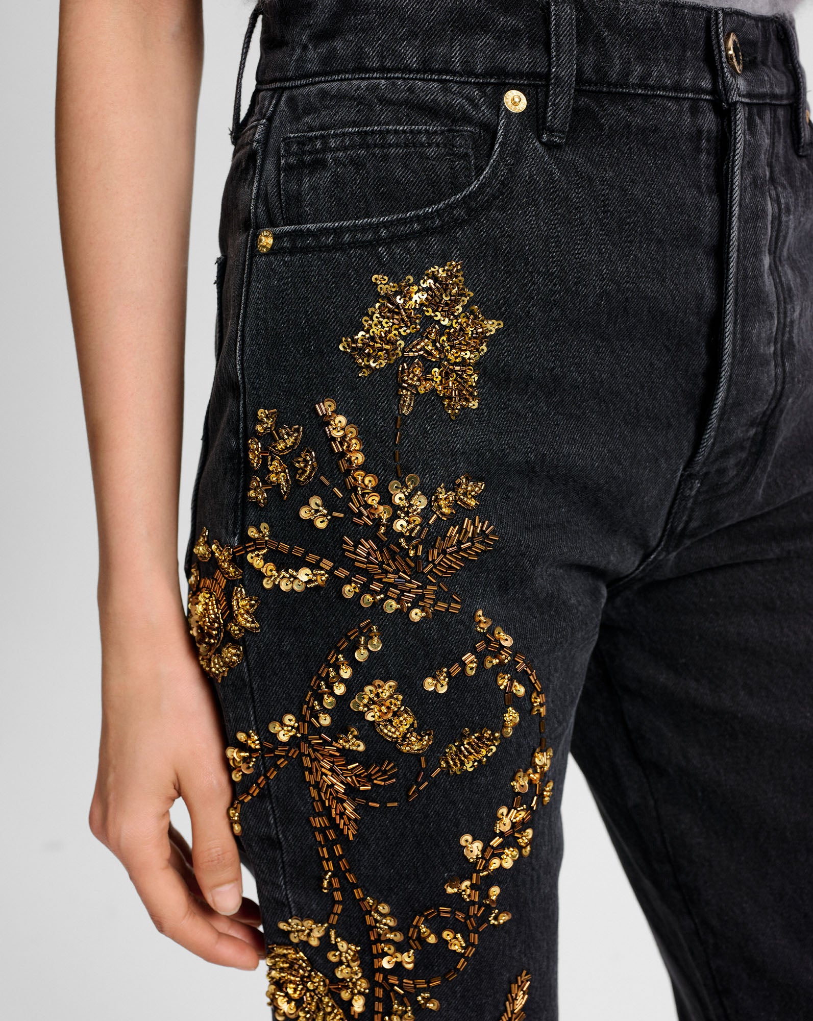 Daniela Embellished Straight-Leg Jean - Image 6