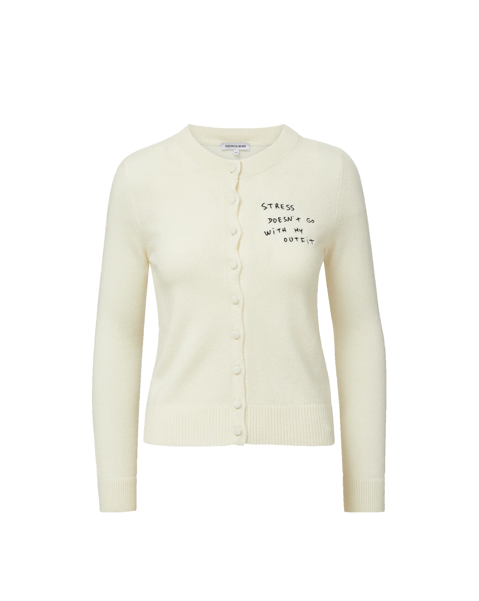 Daro Embroidered Cashmere Cardigan - Image 6
