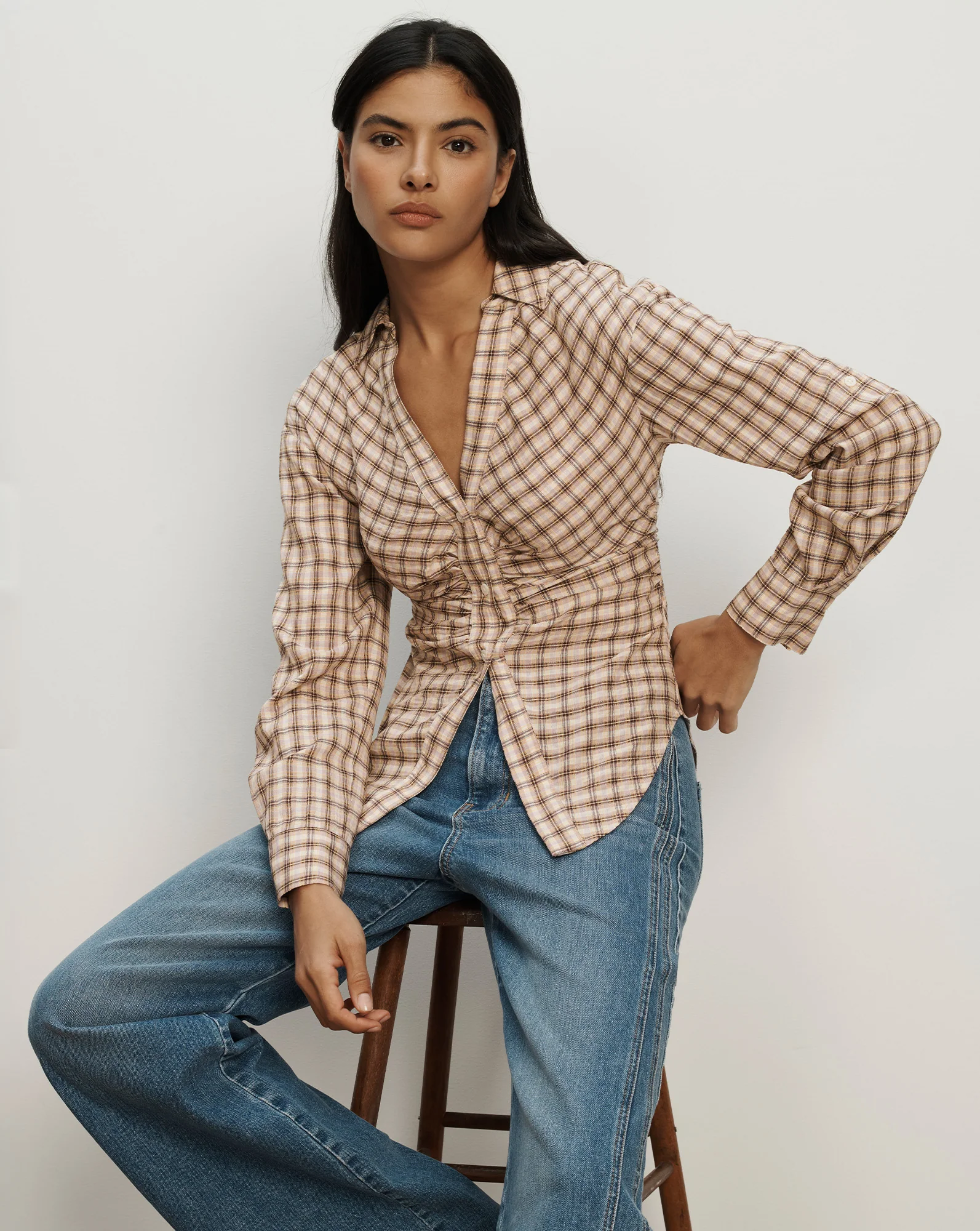 Devra Button-Down Shirt